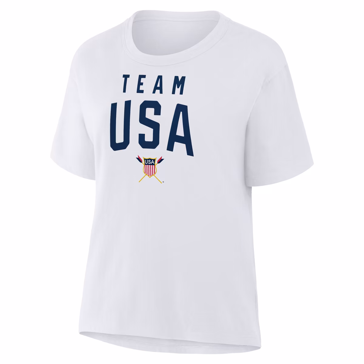 Women's White Team USA Summer Games Rowing T-Shirt 3 Women's White Team USA Summer Games Rowing T-Shirt