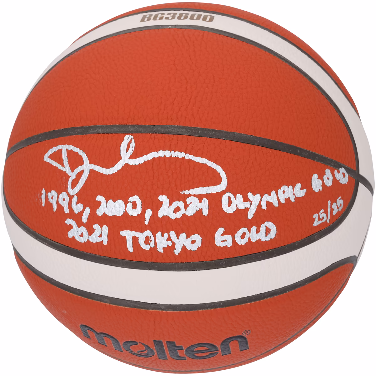 Dawn Staley USA Basketball Autographed Molten FIBA Replica Basketball with Multiple Inscriptions - Limited Edition #25/25 7 Dawn Staley USA Basketball Autographed Molten FIBA Replica Basketball with Multiple Inscriptions - Limited Edition #25/25