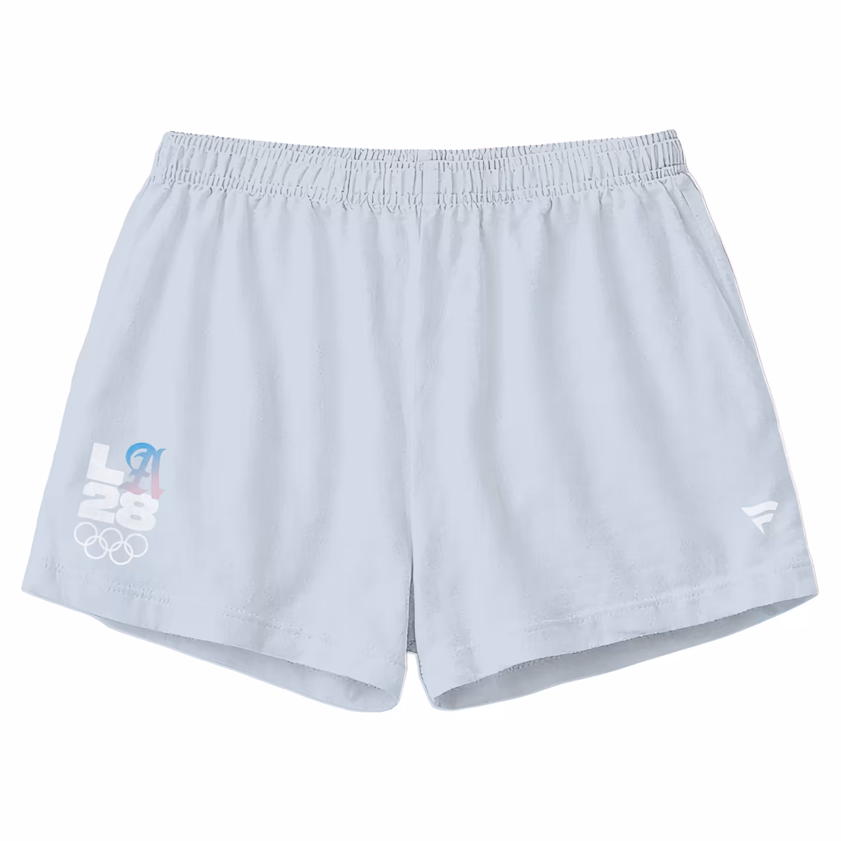 Women's Fanatics Light Blue LA28 Bluebell Collection Lounge Shorts