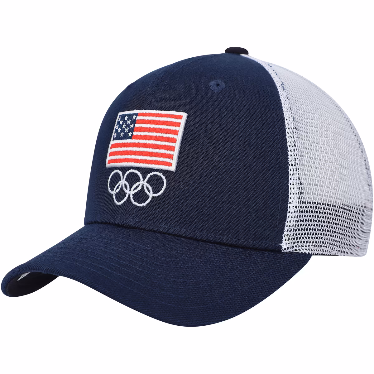 Youth Navy Team USA Trucker Snapback Hat 11 Youth Navy Team USA Trucker Snapback Hat