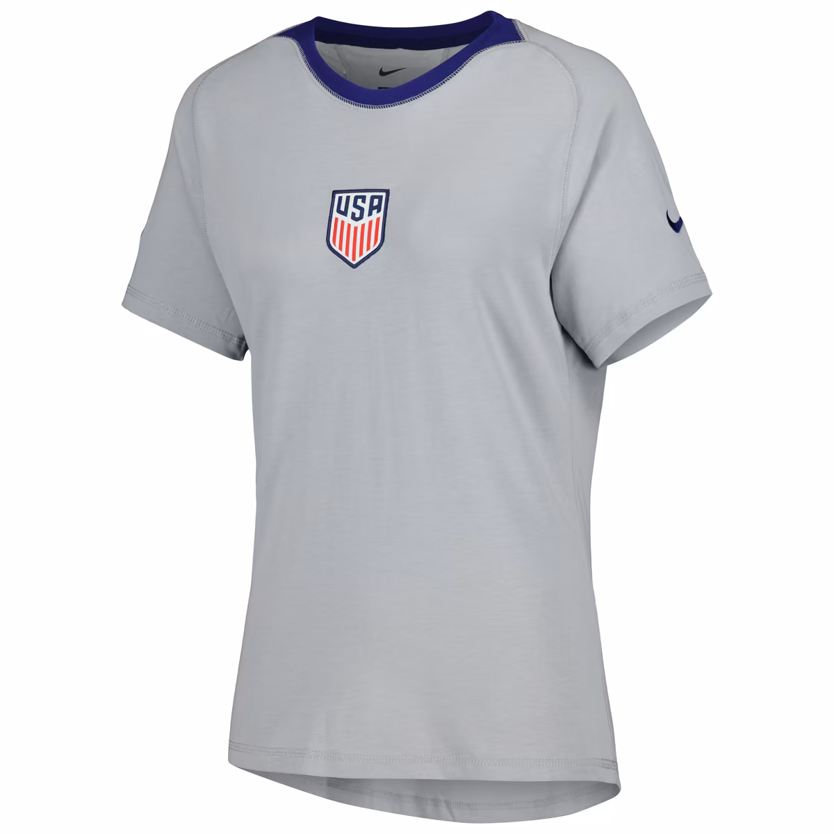 Women's Nike Gray USMNT Travel Raglan T-Shirt