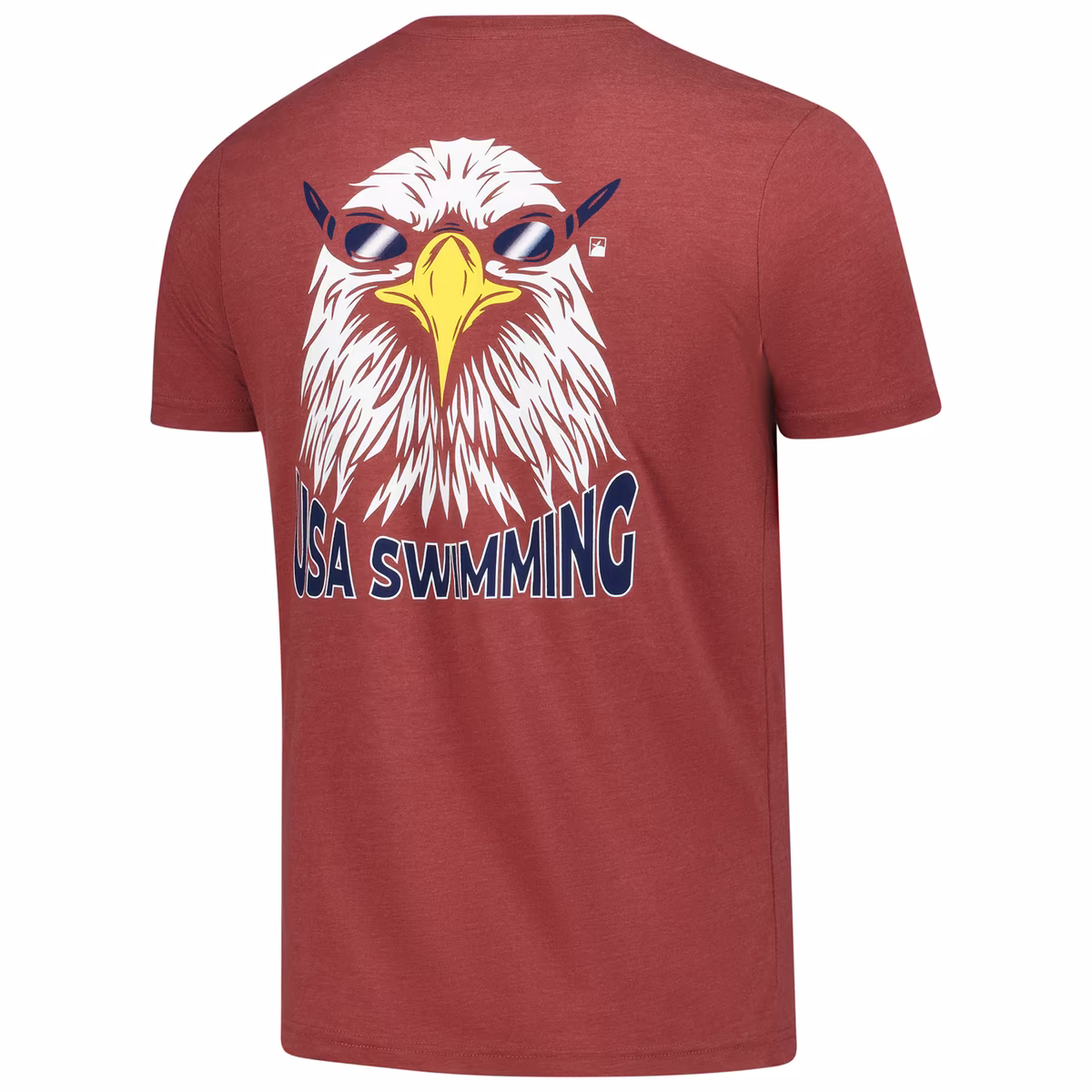 Unisex Flomotion Heather Burgundy USA Swimming Team Eagle Eye Splash T-Shirt 3 Unisex Flomotion Heather Burgundy USA Swimming Team Eagle Eye Splash T-Shirt