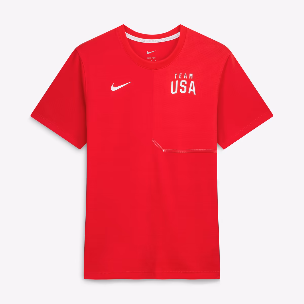 Men's Nike Red Team USA Sideline UV Dri-FIT Coaches Shirt 1 Men's Nike Red Team USA Sideline UV Dri-FIT Coaches Shirt