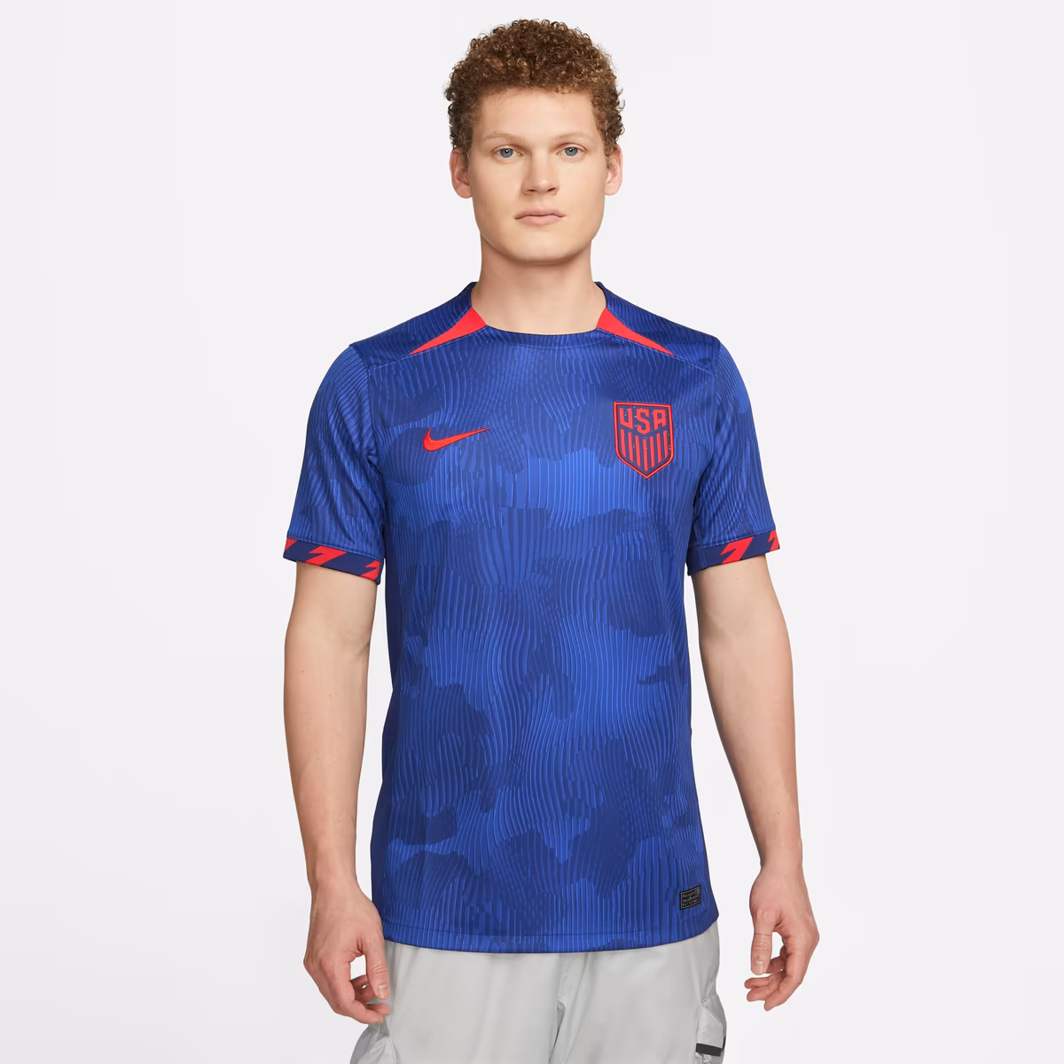 Men's Nike Royal USMNT 2023 Away Replica Jersey