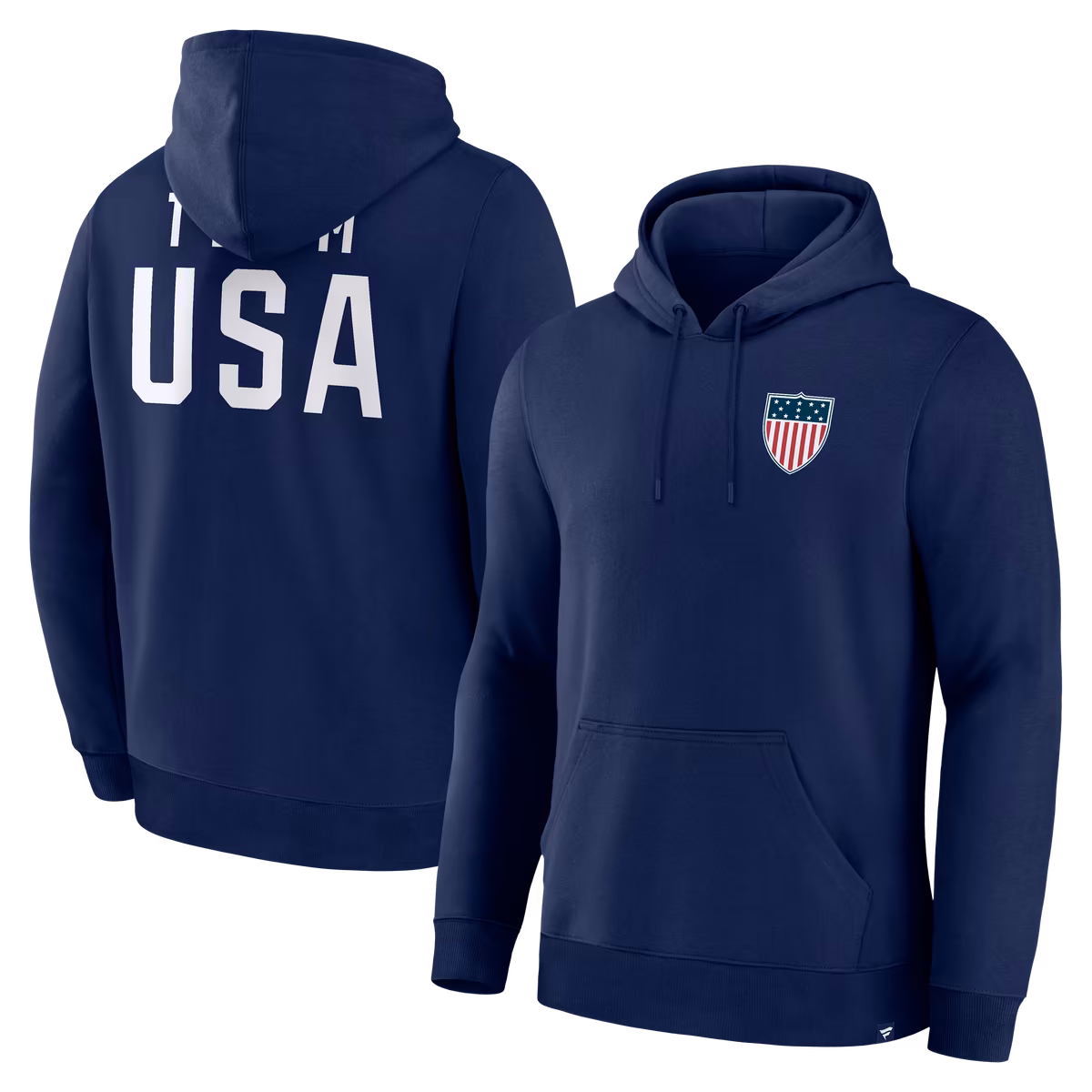 Men's Navy Team USA Duo Logo Hoodie 1 Men's Navy Team USA Duo Logo Hoodie