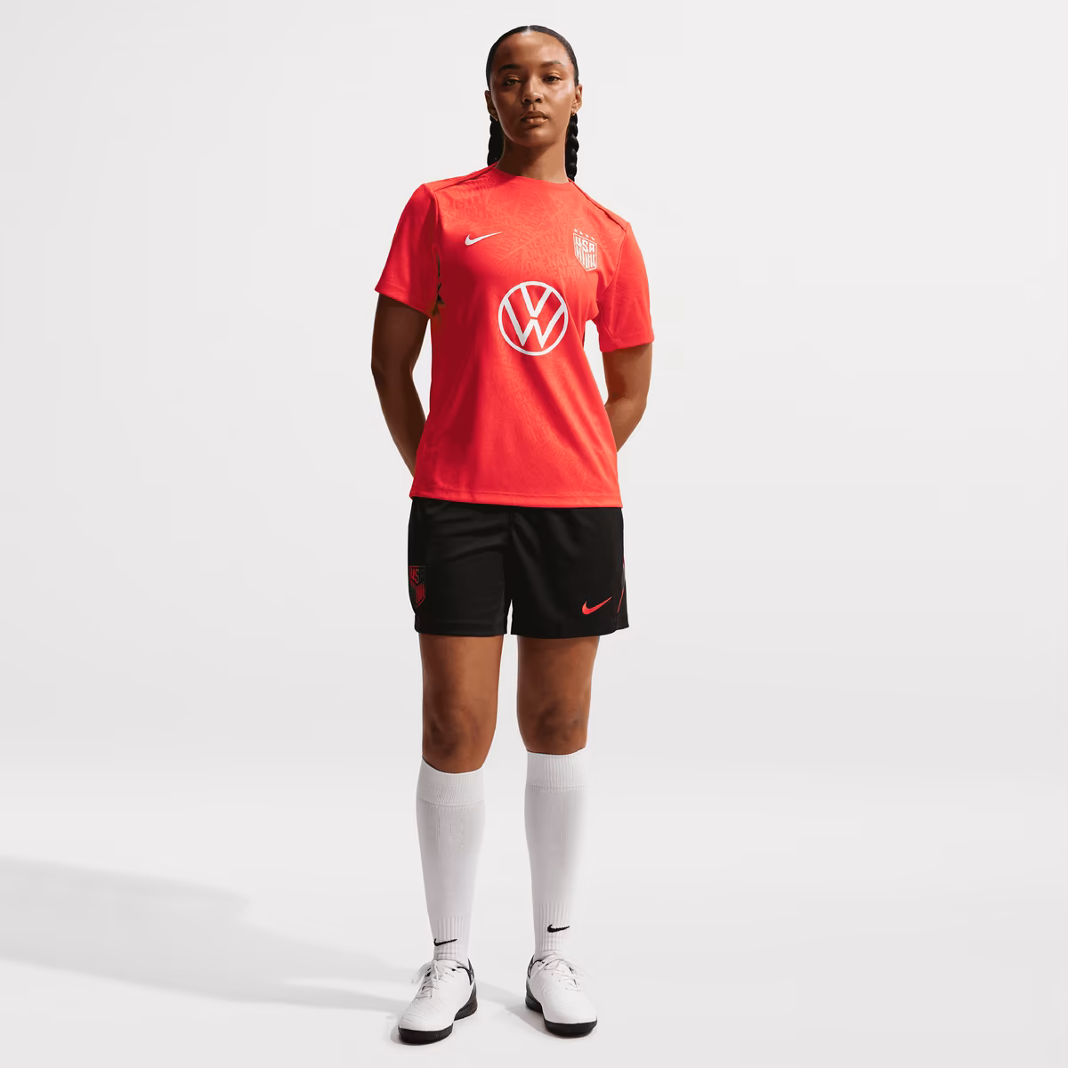 Women's Nike Black USMNT 2026 Strike Dri-FIT Shorts 2 Women's Nike Black USMNT 2026 Strike Dri-FIT Shorts