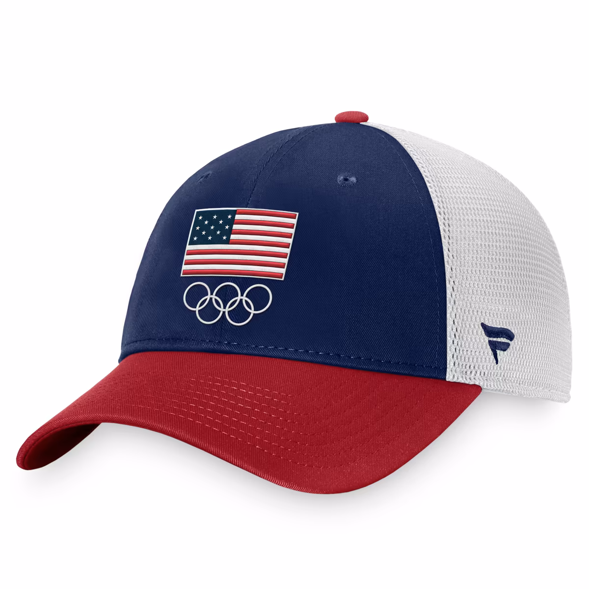 Men's Fanatics Navy/White Team USA Adjustable Hat