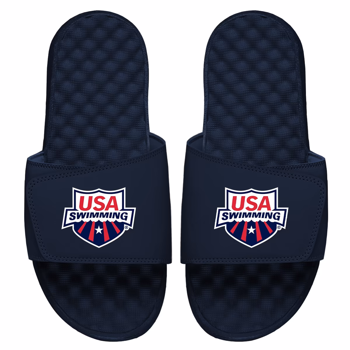 ISlide Navy USA Swimming Primary Slide Sandals