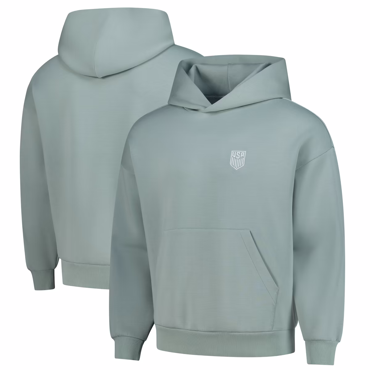 Unisex Levelwear  Green USMNT Luxe Signature Tri-Blend Pullover Hood