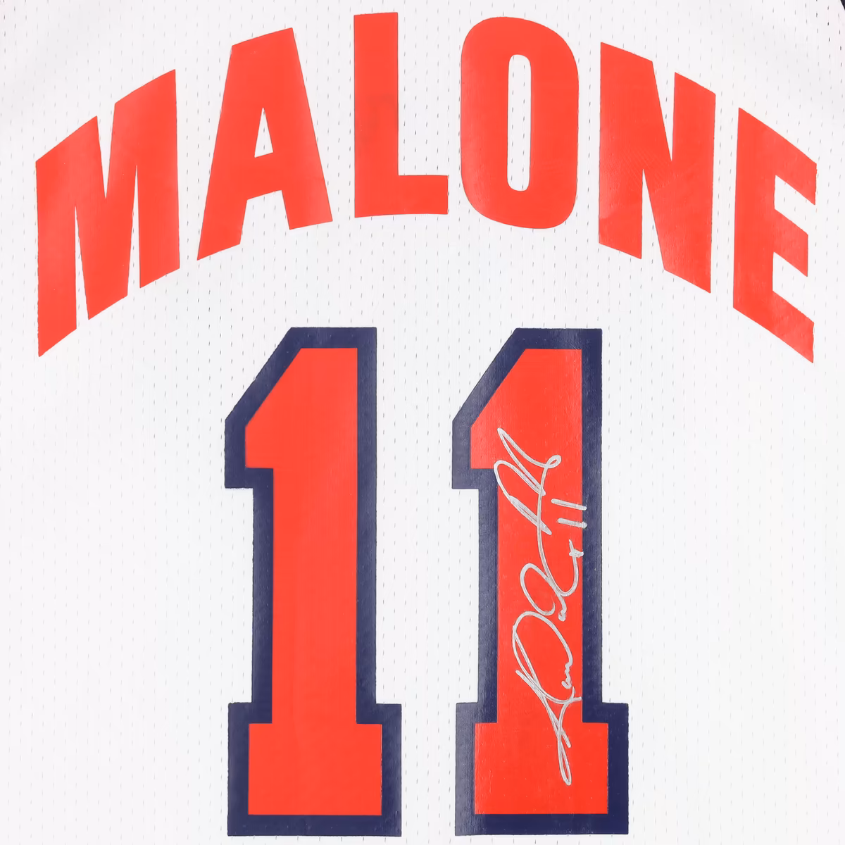 Karl Malone USA Basketball Autographed Fanatics Authentic White Mitchell & Ness 1992 Authentic Jersey 4 Karl Malone USA Basketball Autographed Fanatics Authentic White Mitchell & Ness 1992 Authentic Jersey