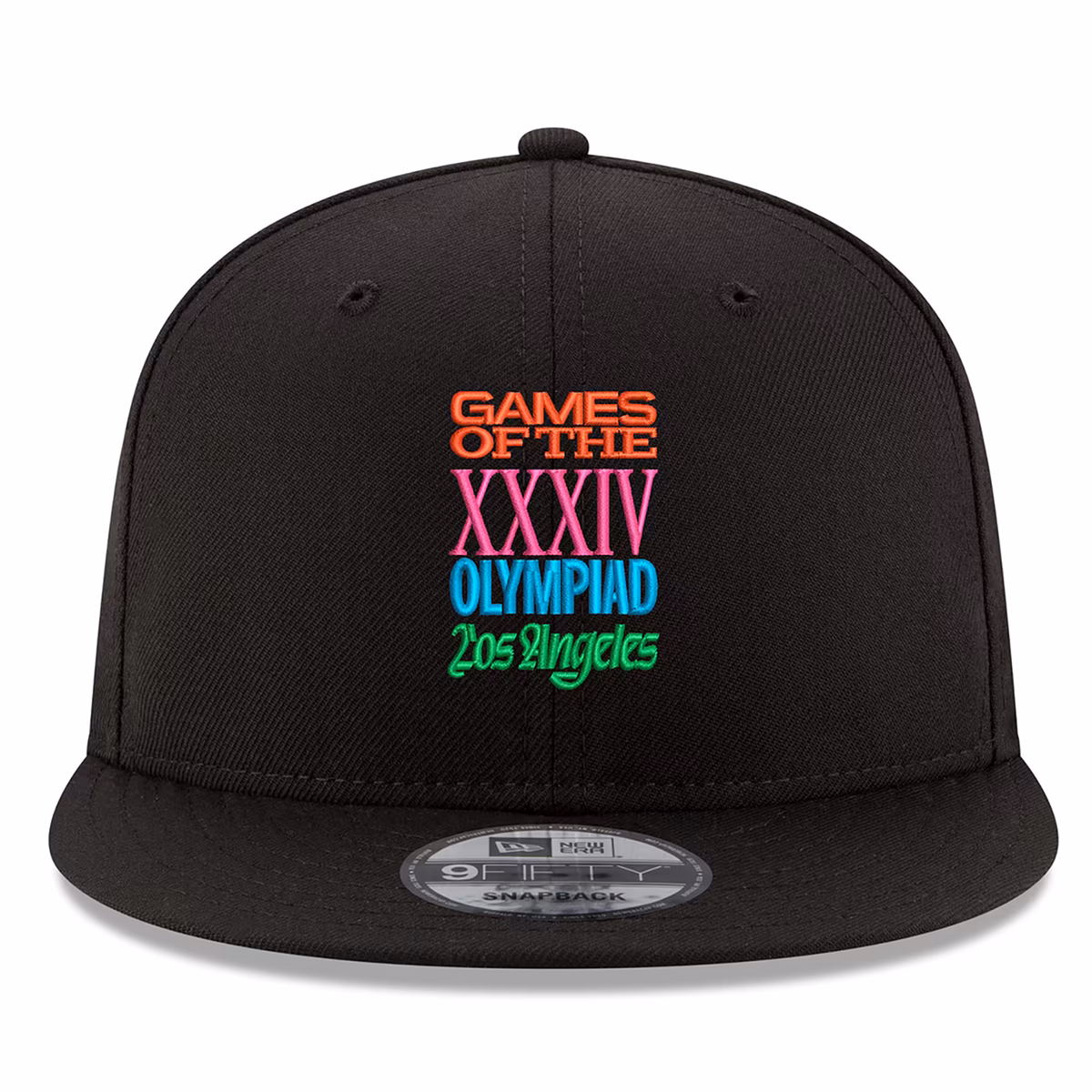 Men's New Era Black LA28 Superbloom Collection 9FIFTY Snapback Hat 2 Men's New Era Black LA28 Superbloom Collection 9FIFTY Snapback Hat