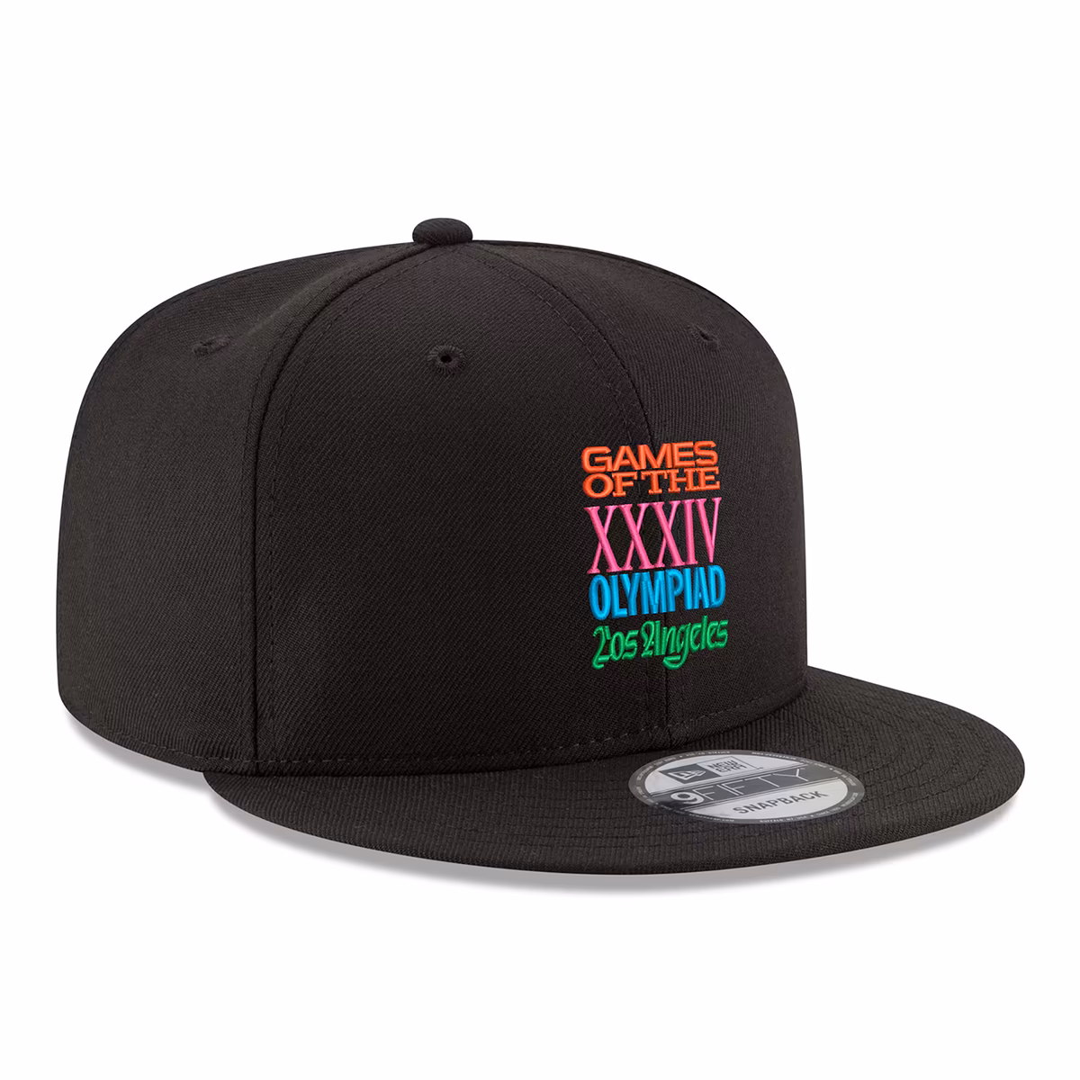 Men's New Era Black LA28 Superbloom Collection 9FIFTY Snapback Hat 3 Men's New Era Black LA28 Superbloom Collection 9FIFTY Snapback Hat