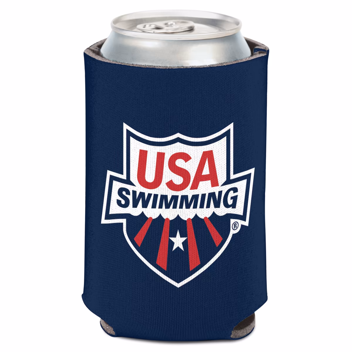 WinCraft Navy/Red USA Swimming 12oz. Can Cooler 1 WinCraft Navy/Red USA Swimming 12oz. Can Cooler