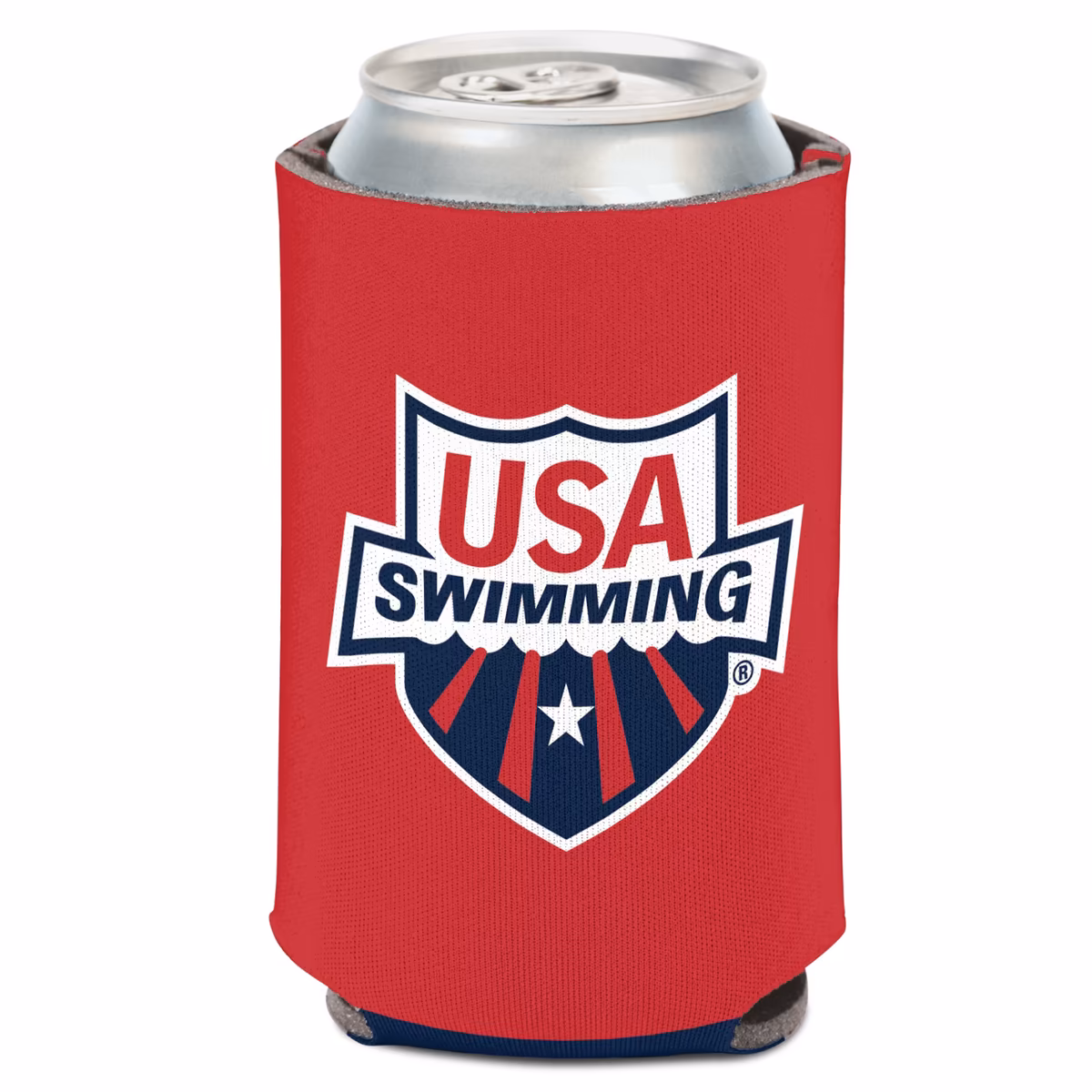WinCraft Navy/Red USA Swimming 12oz. Can Cooler 2 WinCraft Navy/Red USA Swimming 12oz. Can Cooler