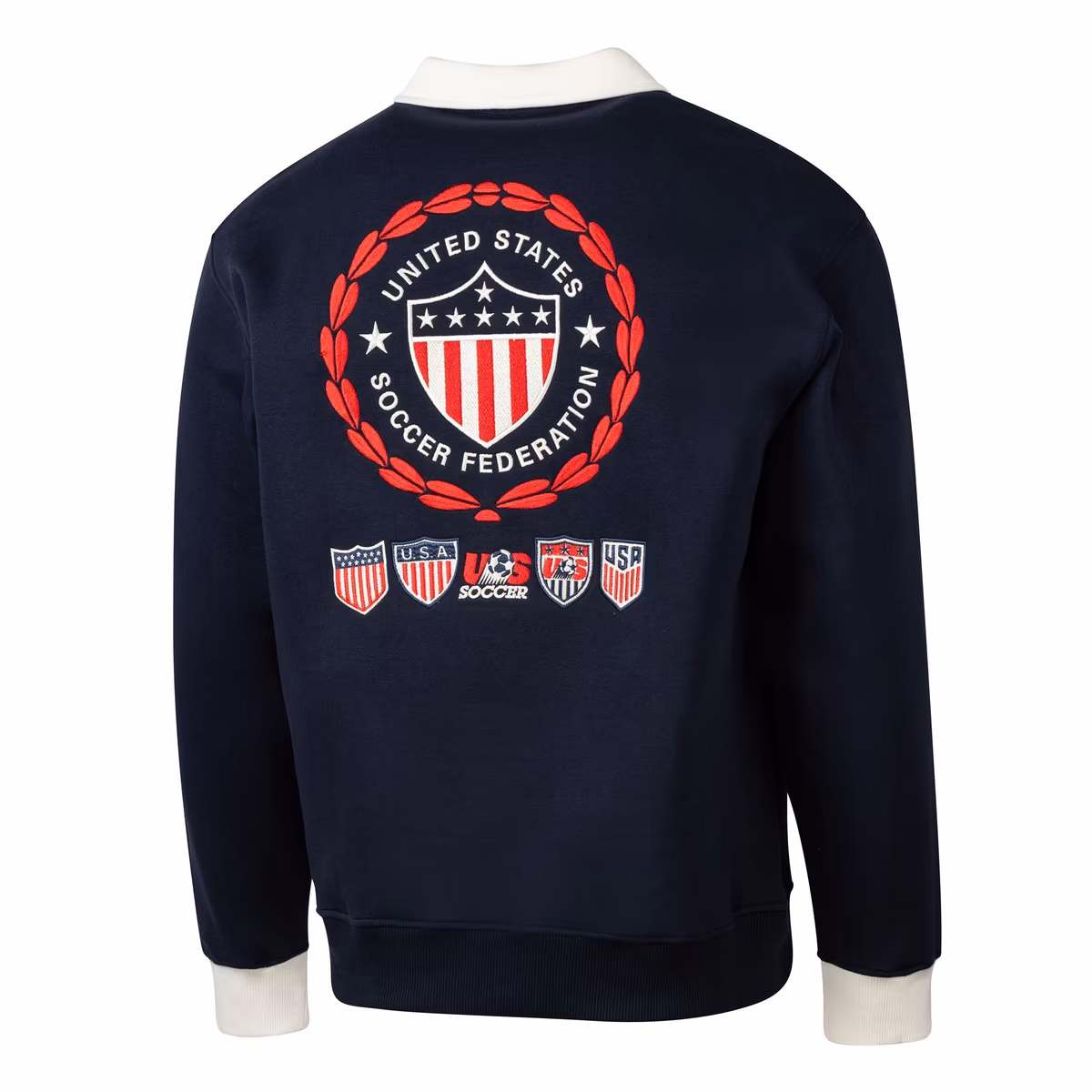 Men's Sport Design Sweden Navy USMNT Classic Rugger Sweatshirt 3 Men's Sport Design Sweden Navy USMNT Classic Rugger Sweatshirt