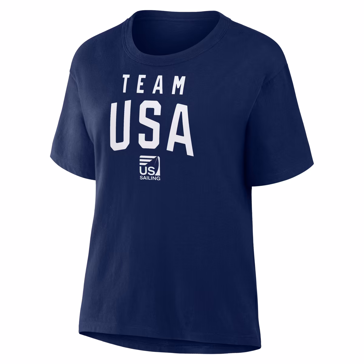 Women's Navy Team USA Summer Games Sailing T-Shirt 3 Women's Navy Team USA Summer Games Sailing T-Shirt