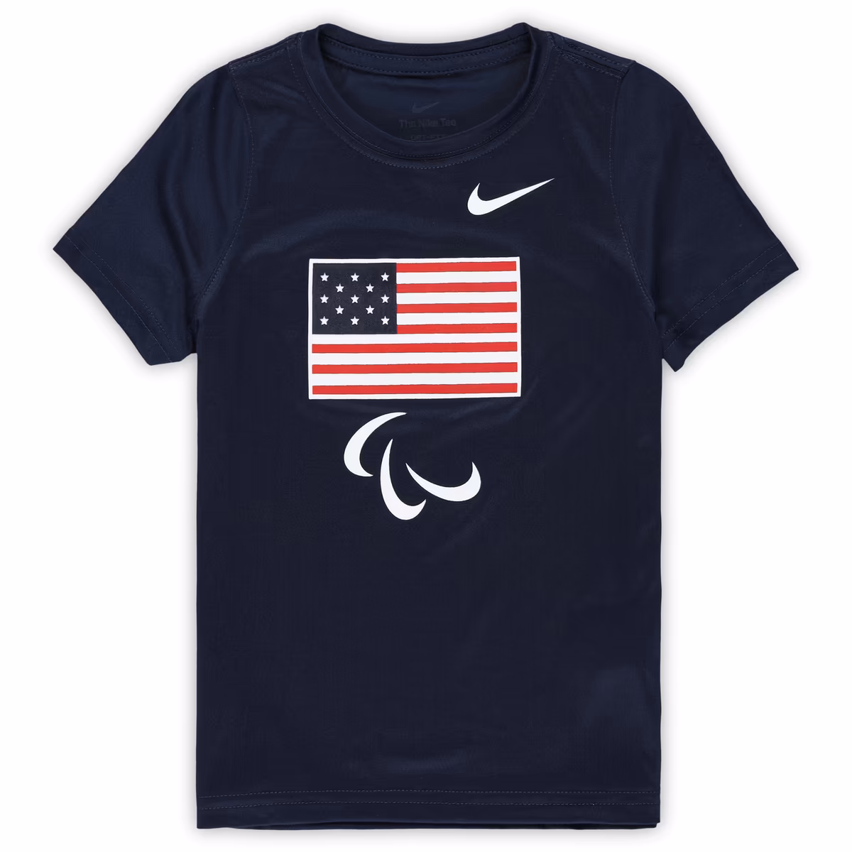 Preschool Nike  Navy U.S. Paralympics Legend Performance T-Shirt
