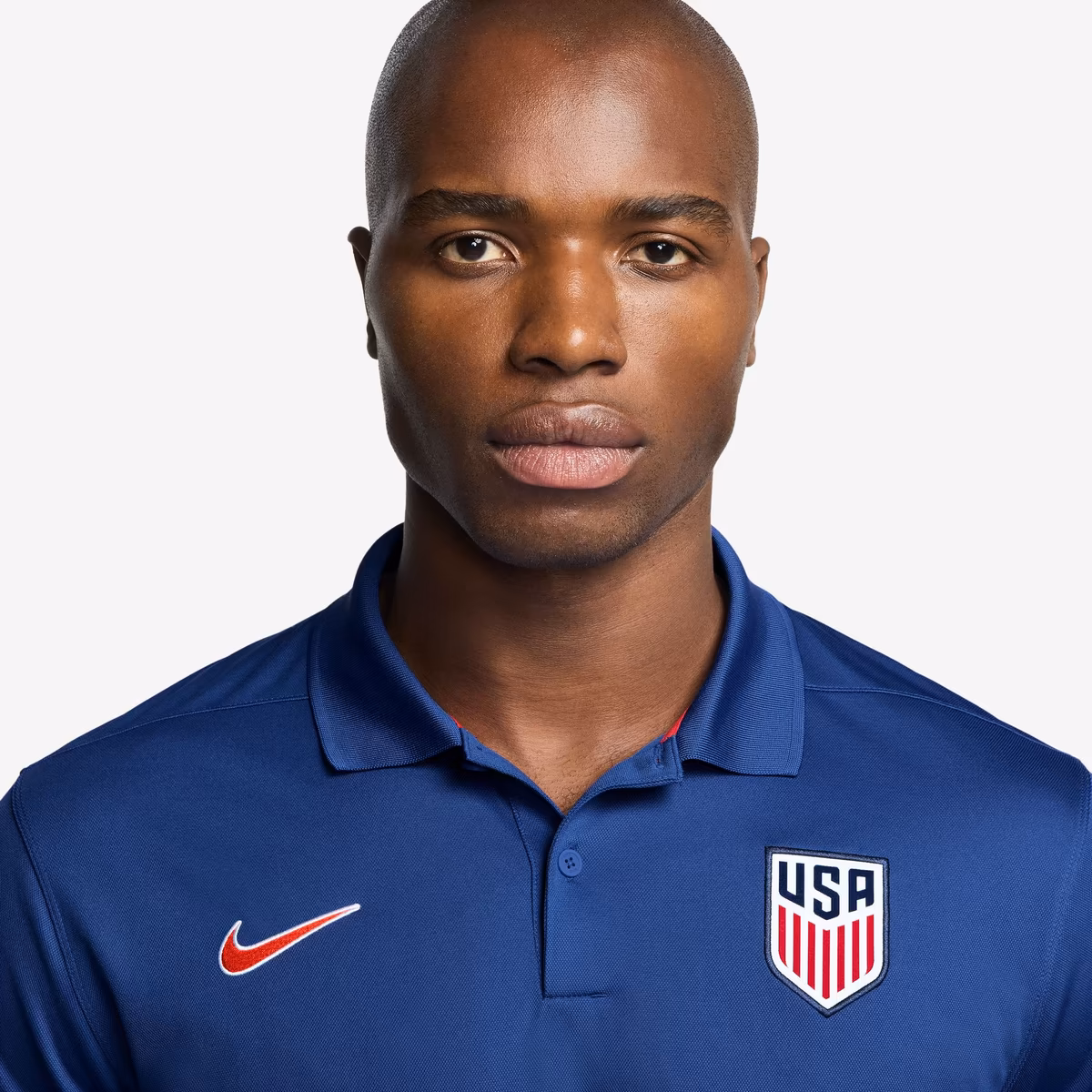 Men's Nike Blue USMNT Victory Performance Polo 3 Men's Nike Blue USMNT Victory Performance Polo