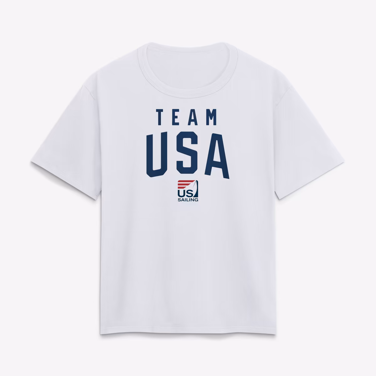 Women's White Team USA Summer Games Sailing T-Shirt 6 Women's White Team USA Summer Games Sailing T-Shirt