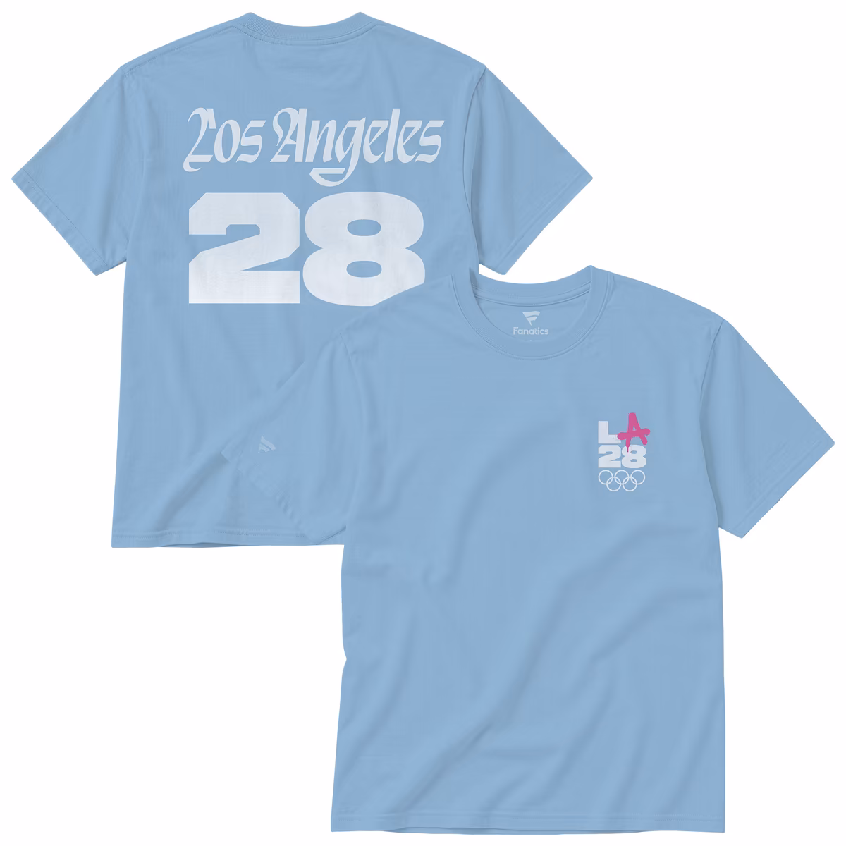 Unisex Fanatics Light Blue LA28 Summer Olympics Superbloom Color Bar T-Shirt 7 Unisex Fanatics Light Blue LA28 Summer Olympics Superbloom Color Bar T-Shirt