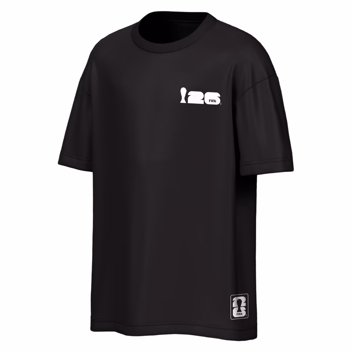 Men's Outerstuff Black FIFA World Cup 2026 Rally Oversized T-Shirt 2 Men's Outerstuff Black FIFA World Cup 2026 Rally Oversized T-Shirt
