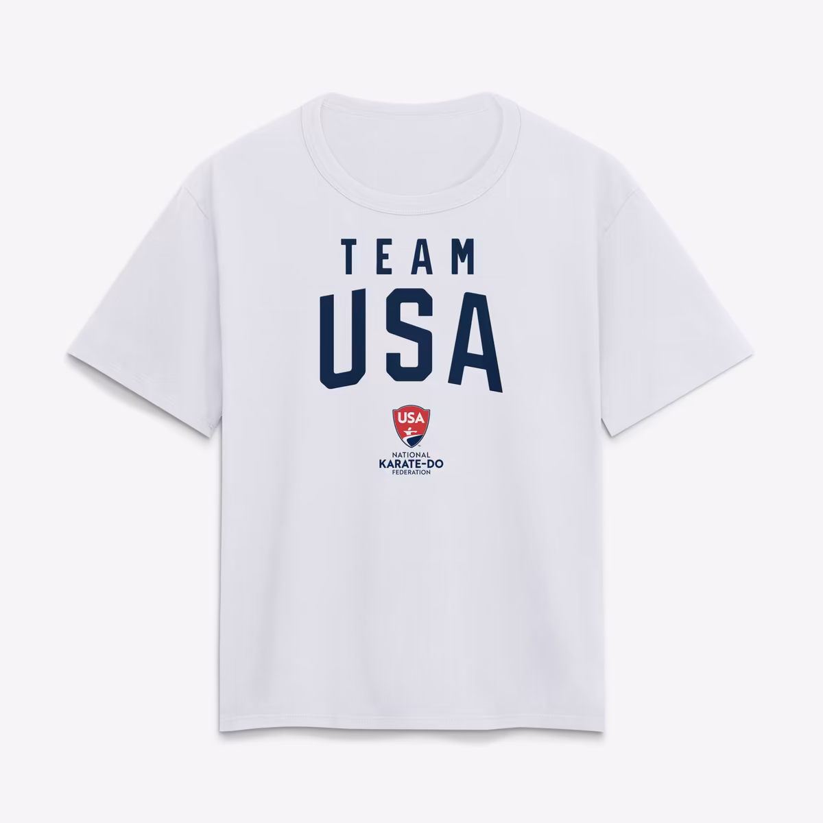 Women's White Team USA Summer Games Karate T-Shirt