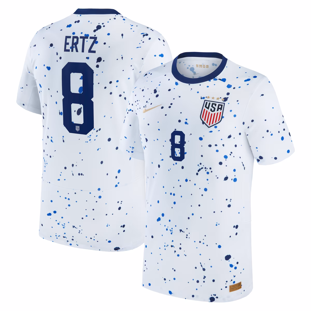 Youth Nike Julie Ertz White USWNT 2023 Home Replica Player Jersey 13 Youth Nike Julie Ertz White USWNT 2023 Home Replica Player Jersey