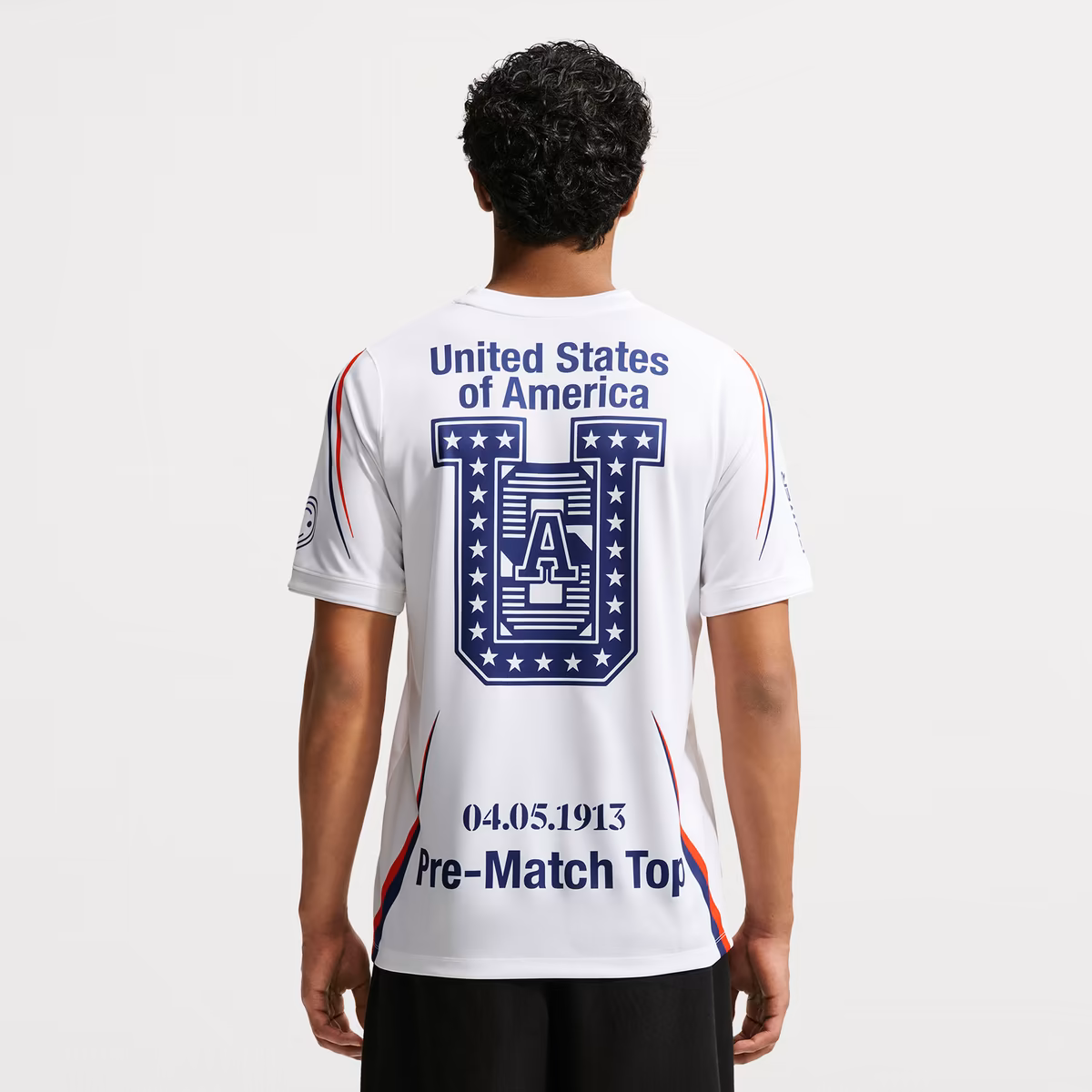 Men's Nike White USMNT x VAA 2026 Dri-FIT Pre-Match Top 2 Men's Nike White USMNT x VAA 2026 Dri-FIT Pre-Match Top