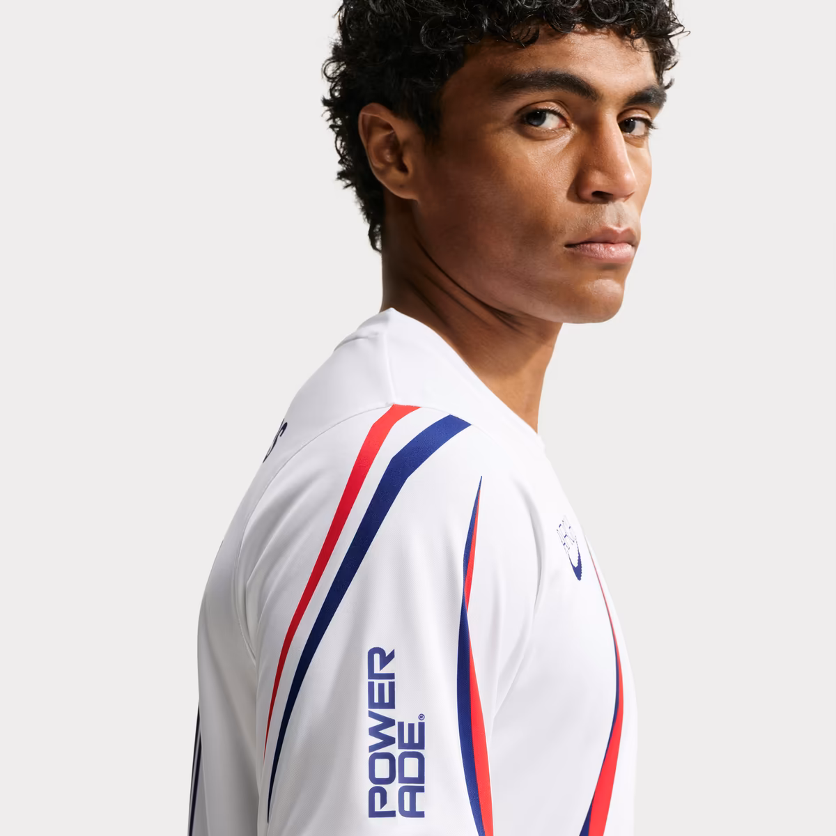 Men's Nike White USMNT x VAA 2026 Dri-FIT Pre-Match Top 6 Men's Nike White USMNT x VAA 2026 Dri-FIT Pre-Match Top