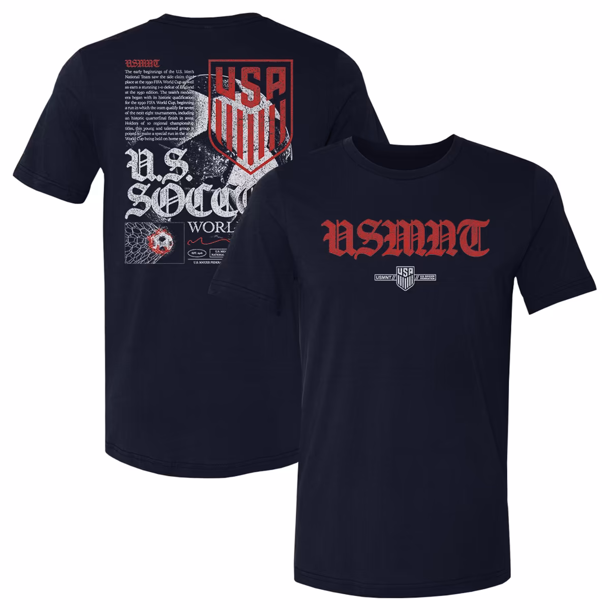 Men's 500 Level Navy USMNT T-Shirt