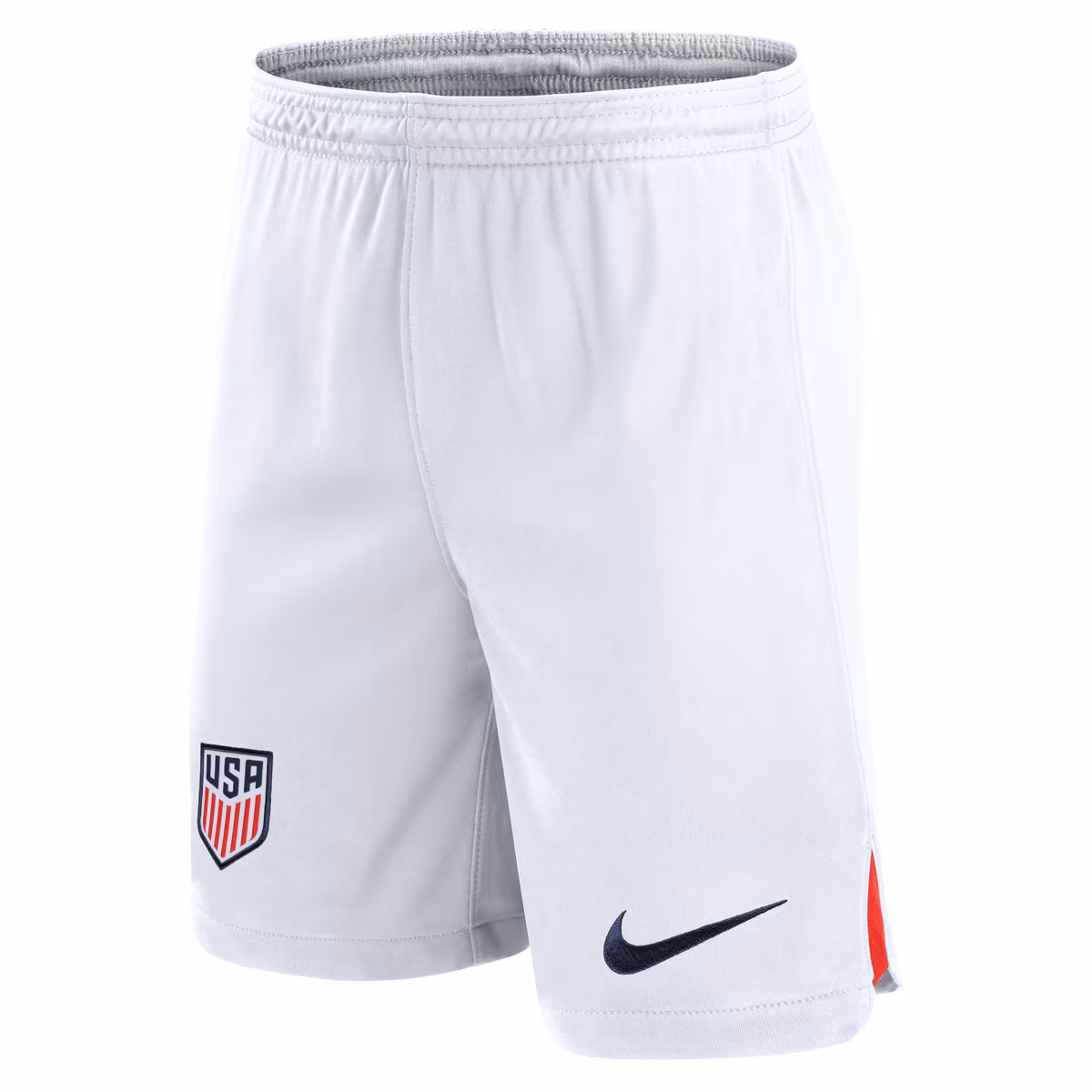 Youth Nike White USMNT Stadium Replica Shorts