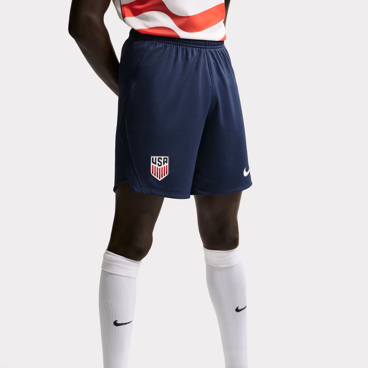 Men's Nike Navy USMNT 2026 Home Stadium Replica Shorts 1 Men's Nike Navy USMNT 2026 Home Stadium Replica Shorts