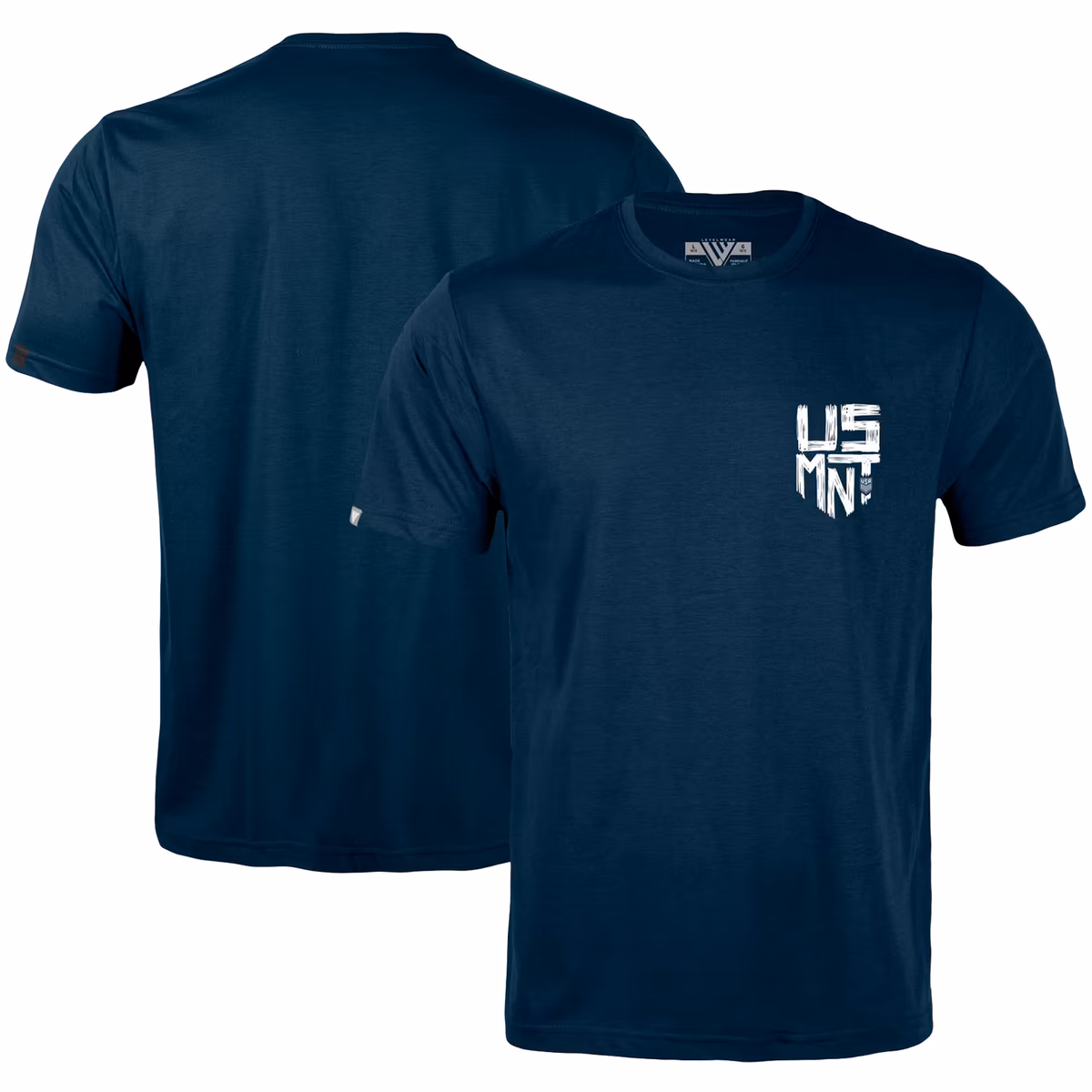 Youth Levelwear Navy USMNT Little Richmond Scribble T-Shirt 1 Youth Levelwear Navy USMNT Little Richmond Scribble T-Shirt