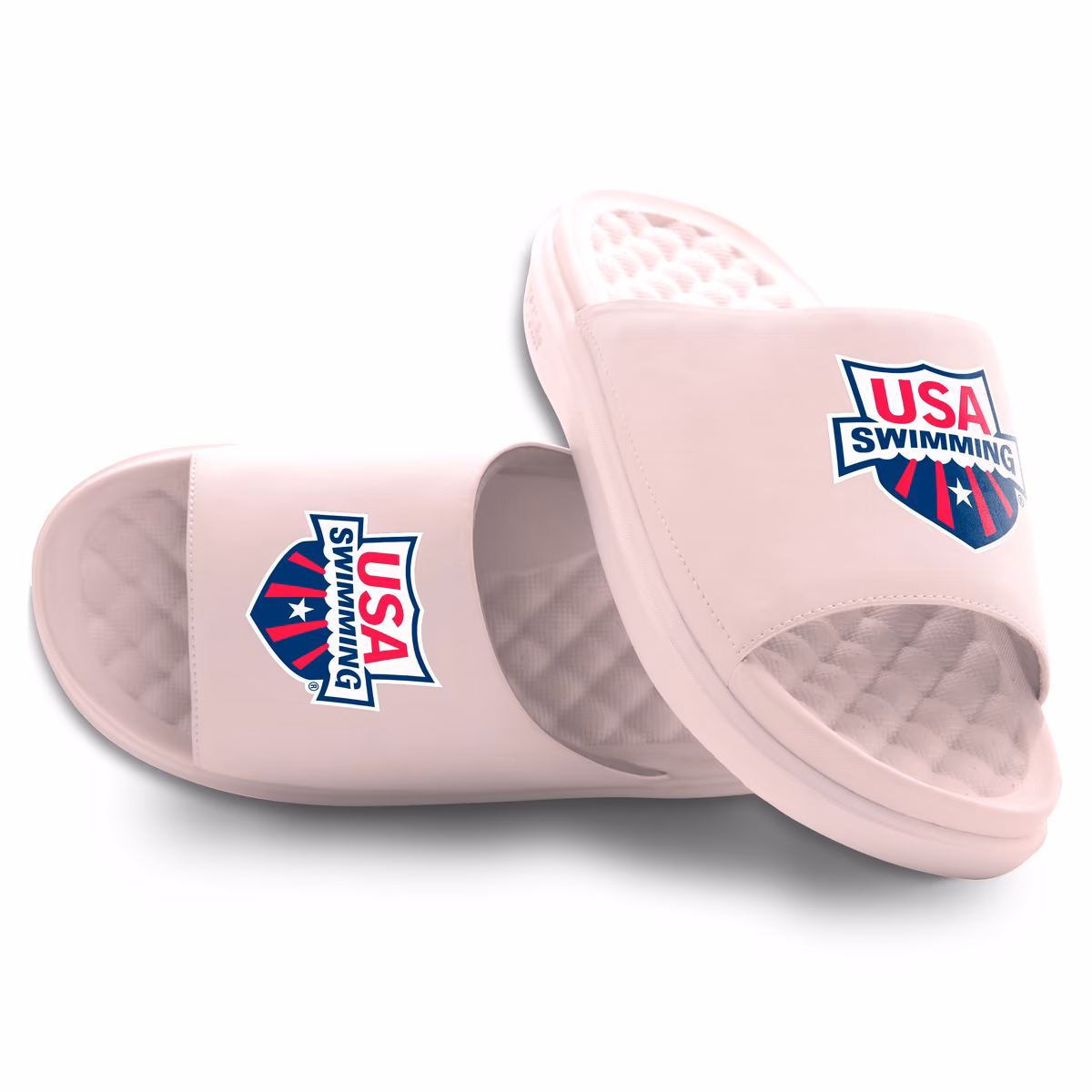 Unisex ISlide  USA Swimming Motive Slide Sandals