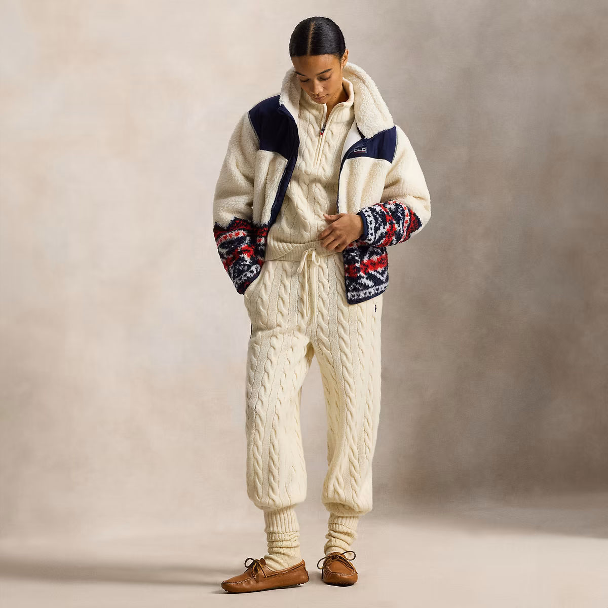 Women's Polo Ralph Lauren Team USA Full-Zip High-Pile Fleece Jacket 3 Women's Polo Ralph Lauren Team USA Full-Zip High-Pile Fleece Jacket
