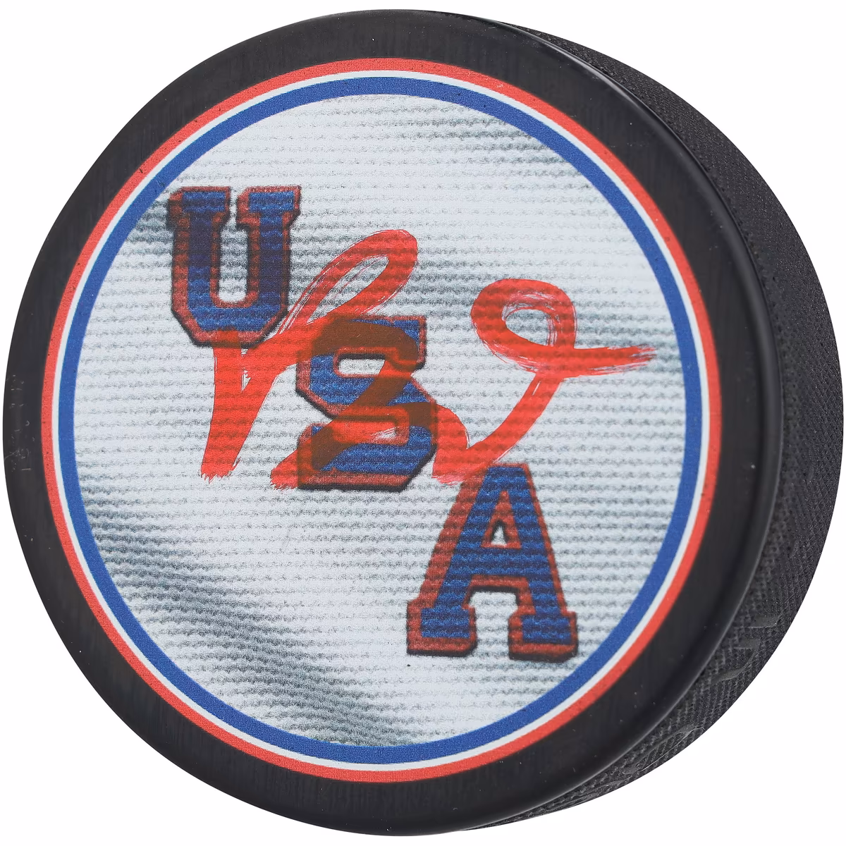 Brady Tkachuk Team USA Autographed 2026 Winter Olympics Hockey Puck