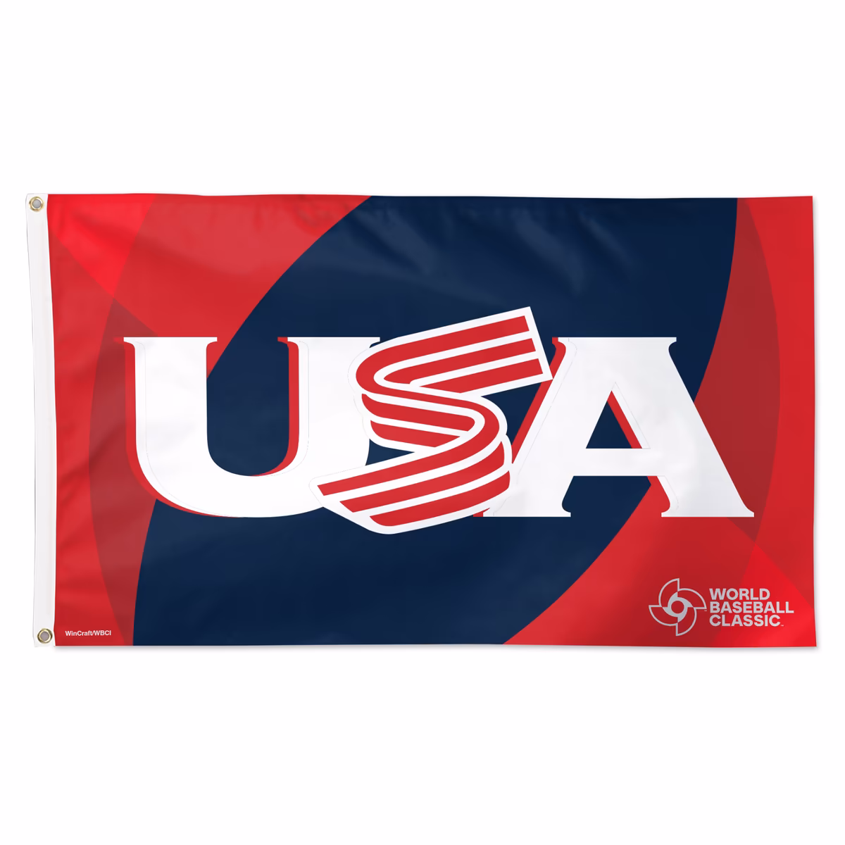 WinCraft USA Baseball 2026 World Baseball Classic 3' x 5' Single-Sided Deluxe Flag 3 WinCraft USA Baseball 2026 World Baseball Classic 3' x 5' Single-Sided Deluxe Flag