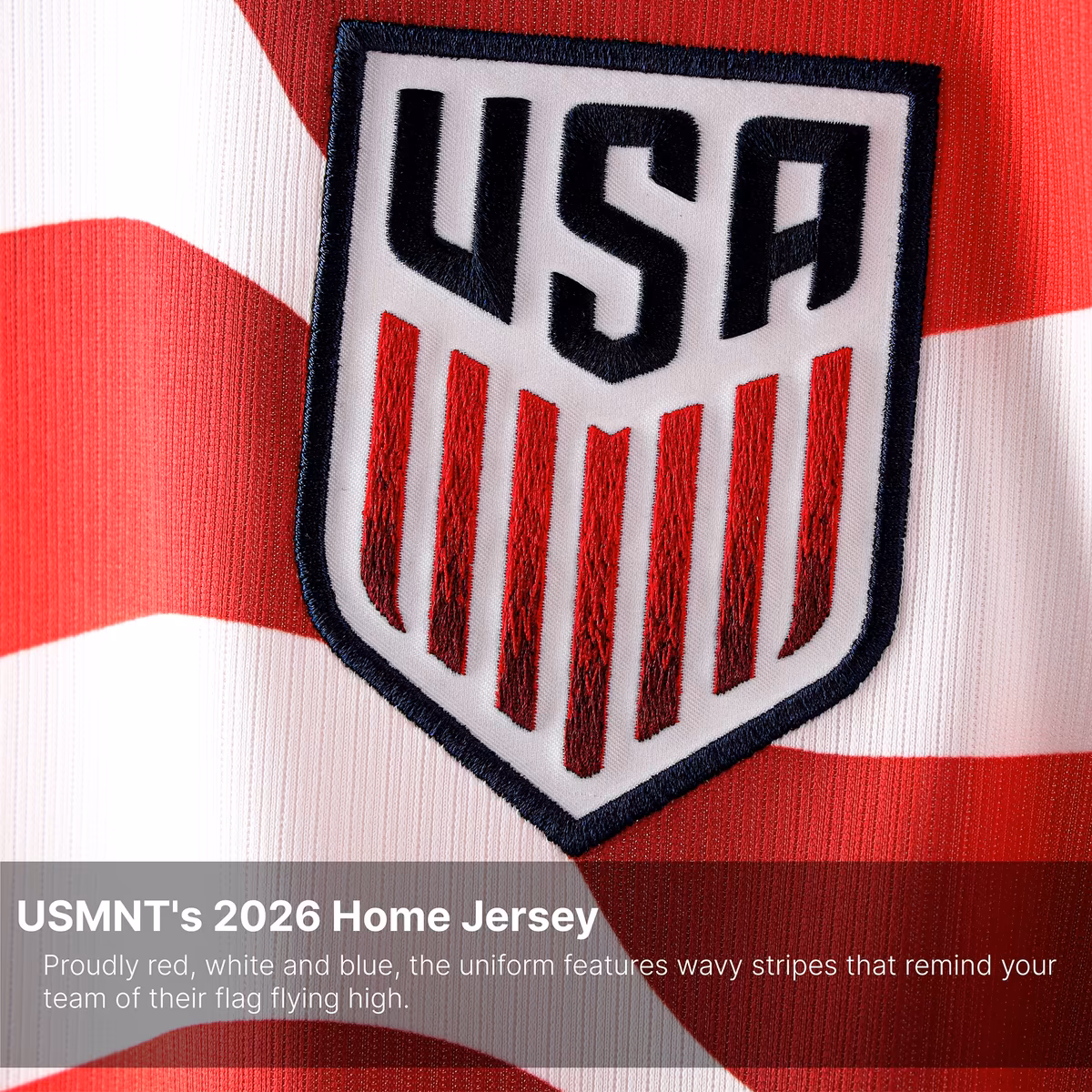 Men's Nike Giovanni Reyna White USMNT 2026 Home Stadium Replica Jersey 4 Men's Nike Giovanni Reyna White USMNT 2026 Home Stadium Replica Jersey