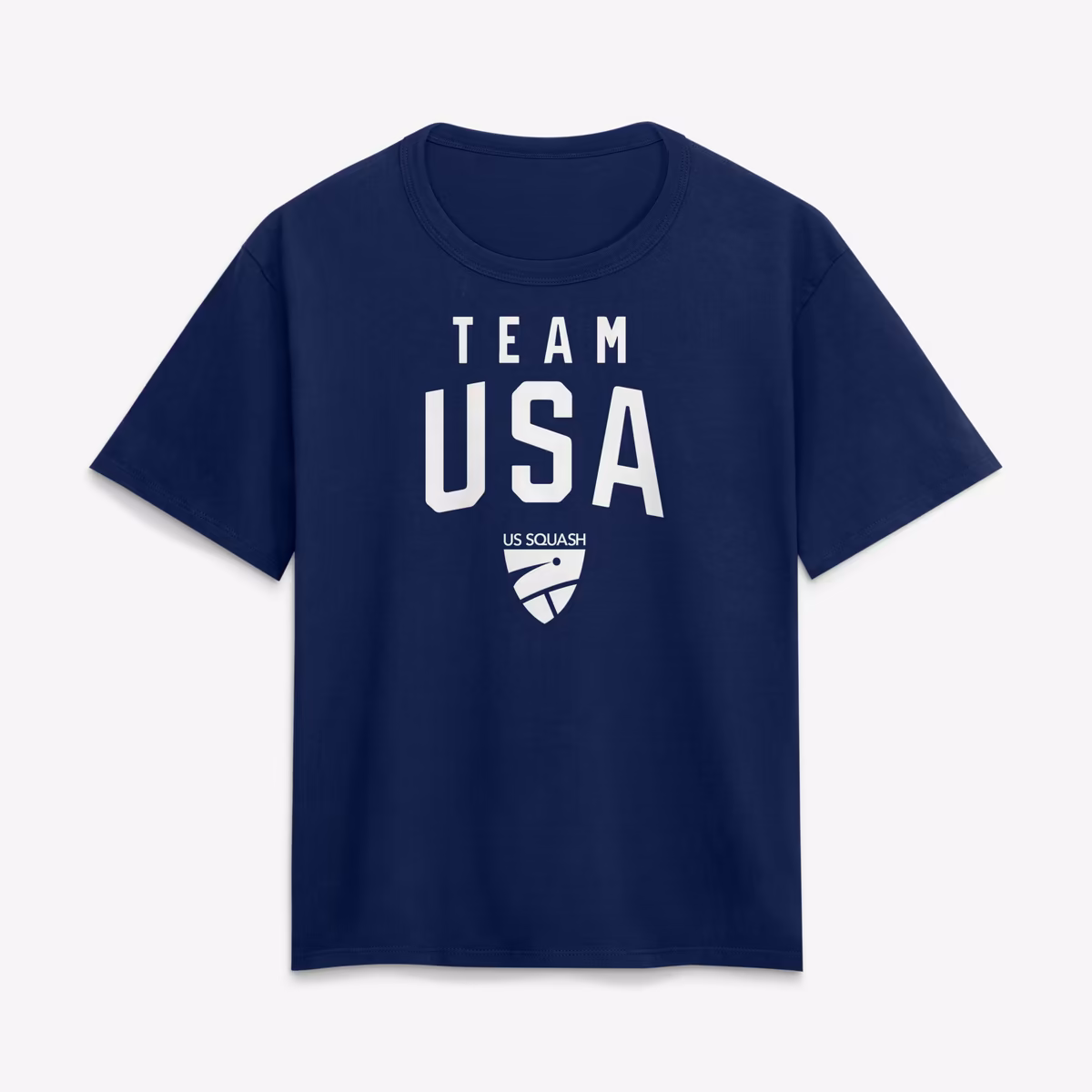 Women's Navy Team USA Summer Games Squash T-Shirt 7 Women's Navy Team USA Summer Games Squash T-Shirt