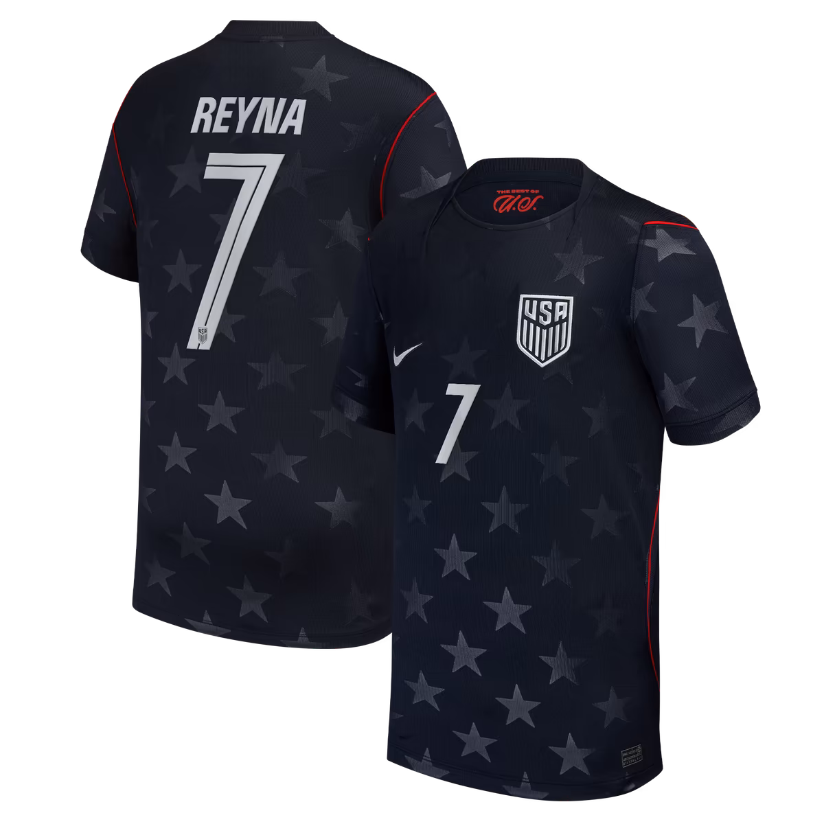 Youth Nike Giovanni Reyna Blue USMNT 2026 Away Stadium Replica Jersey