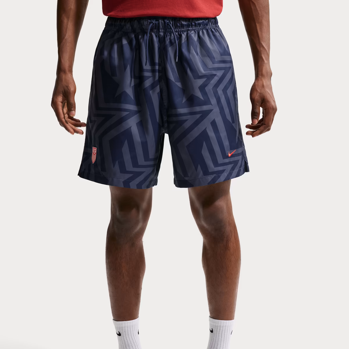 Men's Nike Navy USMNT Club Flow Shorts