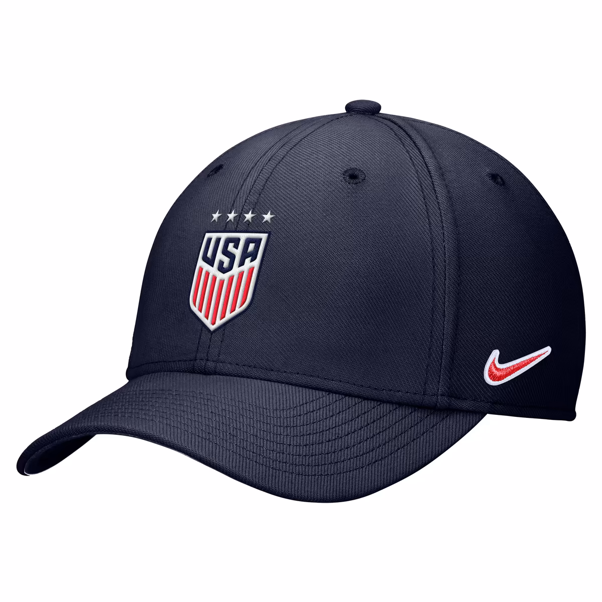 Men's Nike Navy USWNT Rise Swoosh Performance Flex Hat 4 Men's Nike Navy USWNT Rise Swoosh Performance Flex Hat