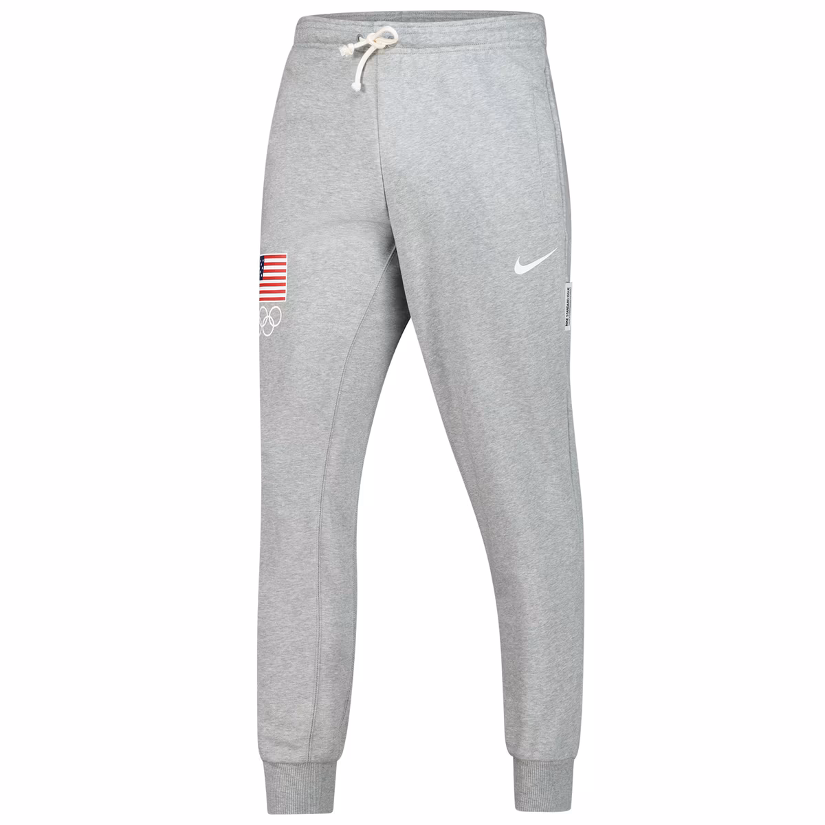 Men's Nike Gray Team USA Standard Issue Dri-FIT Taper Sweatpants