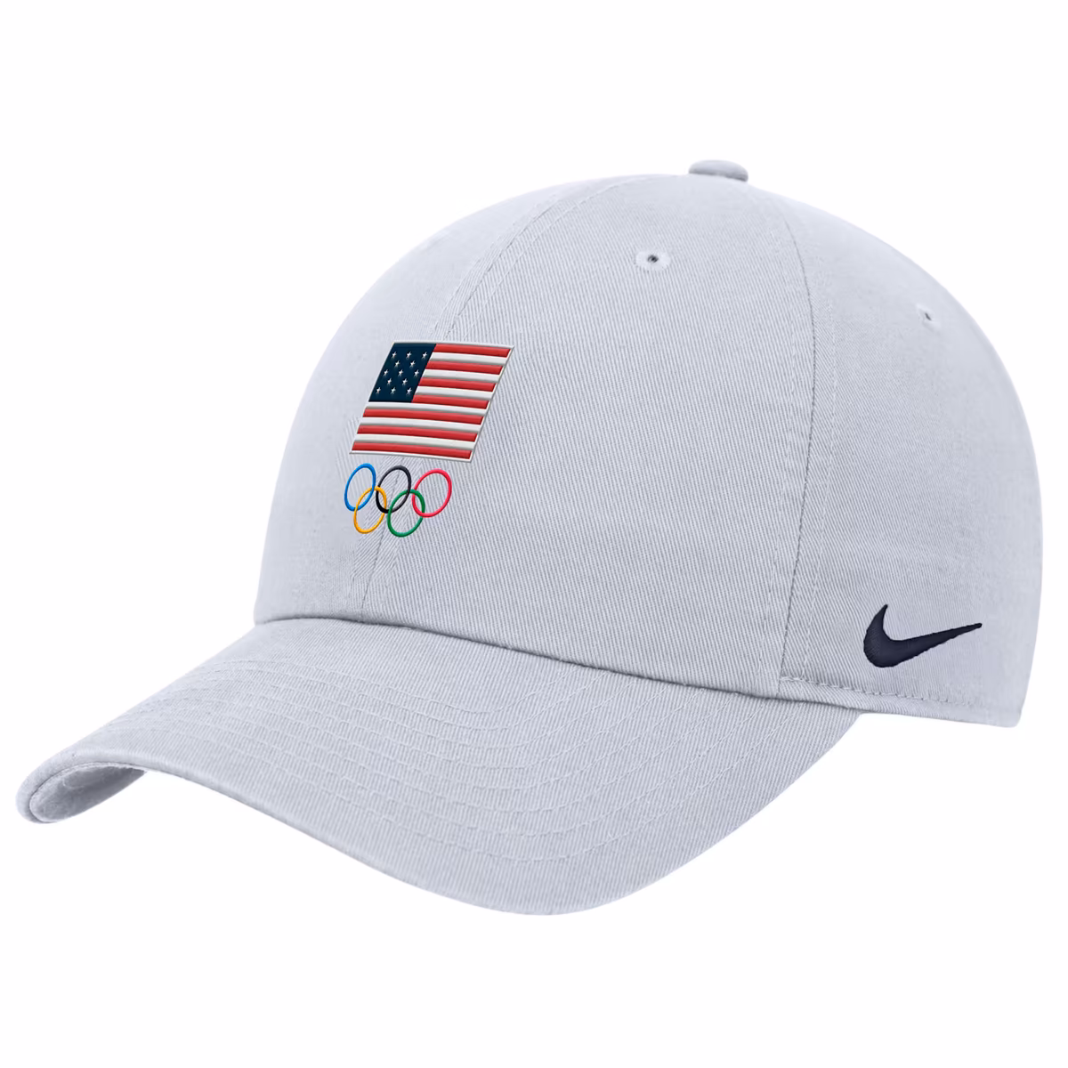 Men's Nike White Team USA Club Adjustable Hat 6 Men's Nike White Team USA Club Adjustable Hat