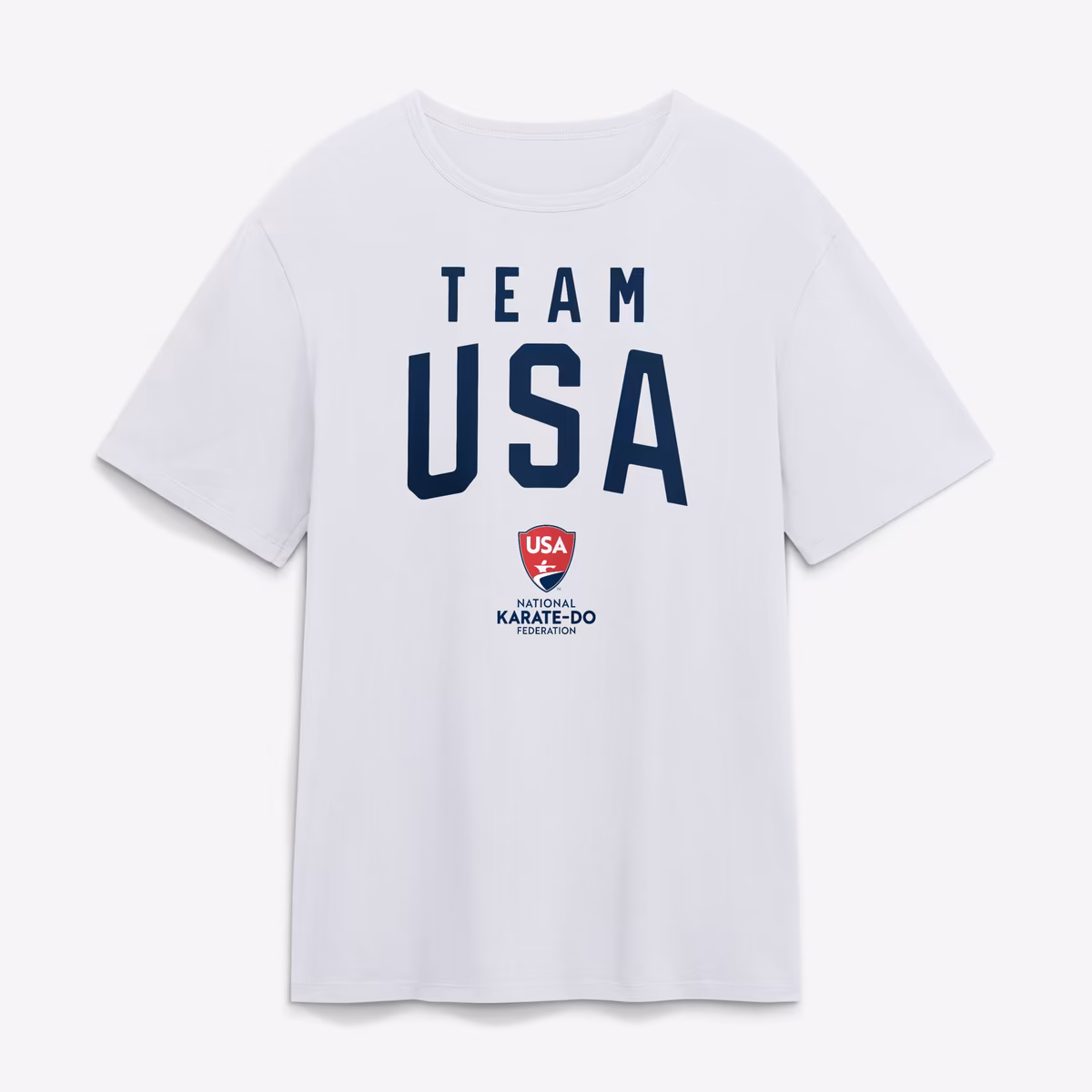 Men's White Team USA Summer Games Karate T-Shirt