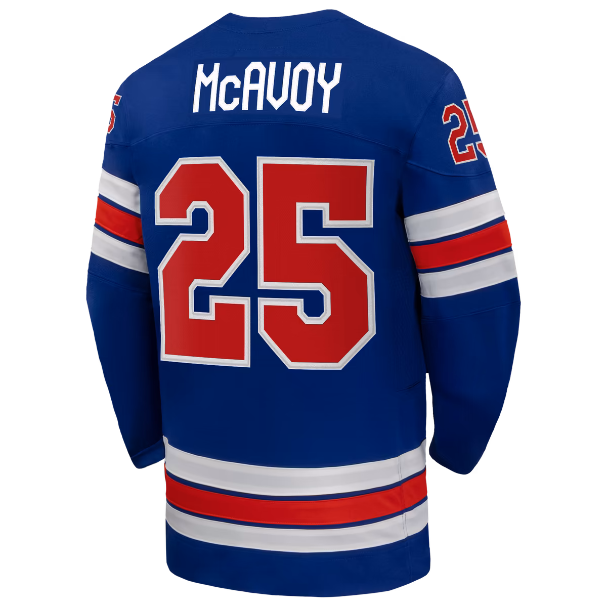 Men's Nike Charlie McAvoy Royal US Hockey 2026 Home Replica Jersey 3 Men's Nike Charlie McAvoy Royal US Hockey 2026 Home Replica Jersey