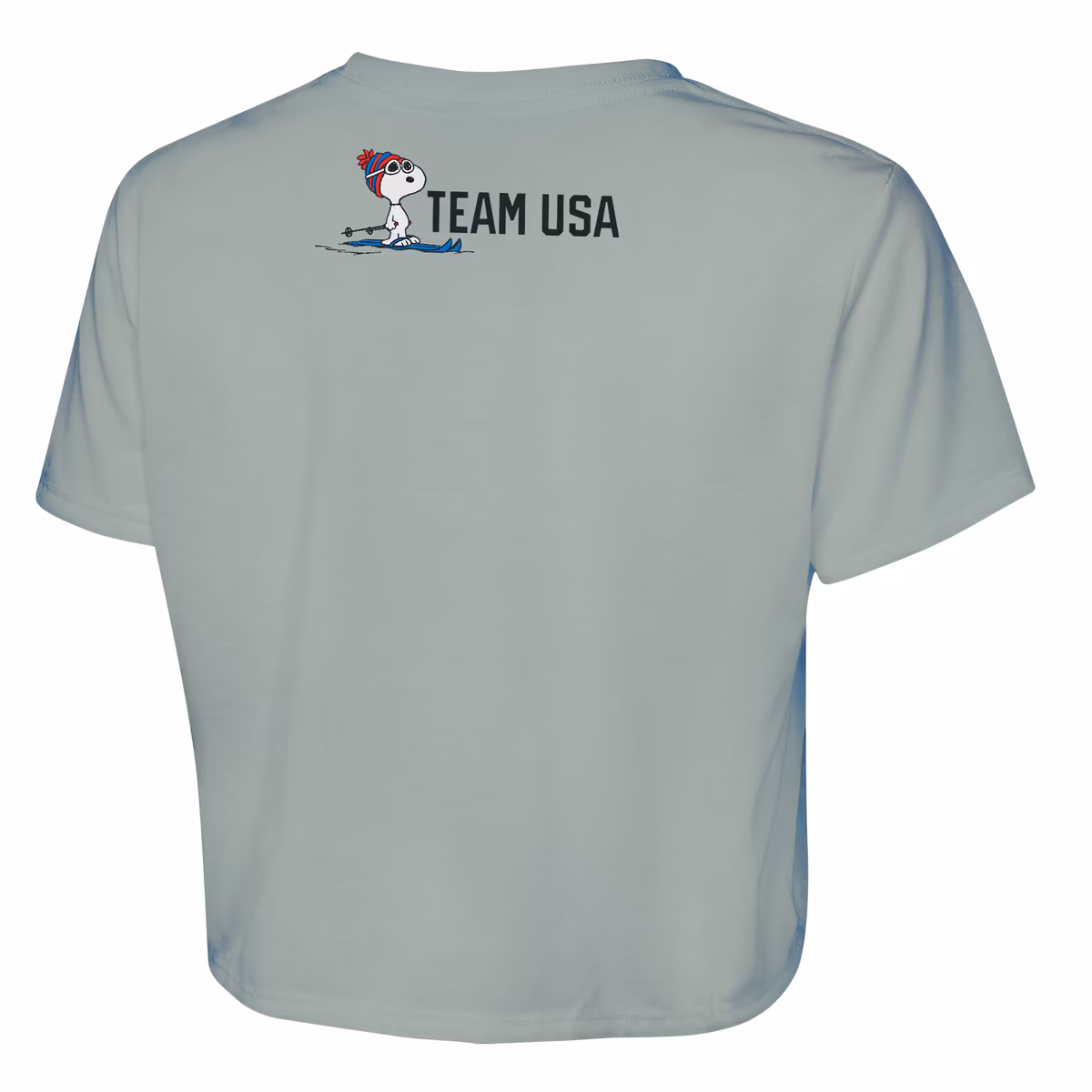 Women's Outerstuff Green Team USA x Peanuts Game Plan Cropped T-Shirt 3 Women's Outerstuff Green Team USA x Peanuts Game Plan Cropped T-Shirt
