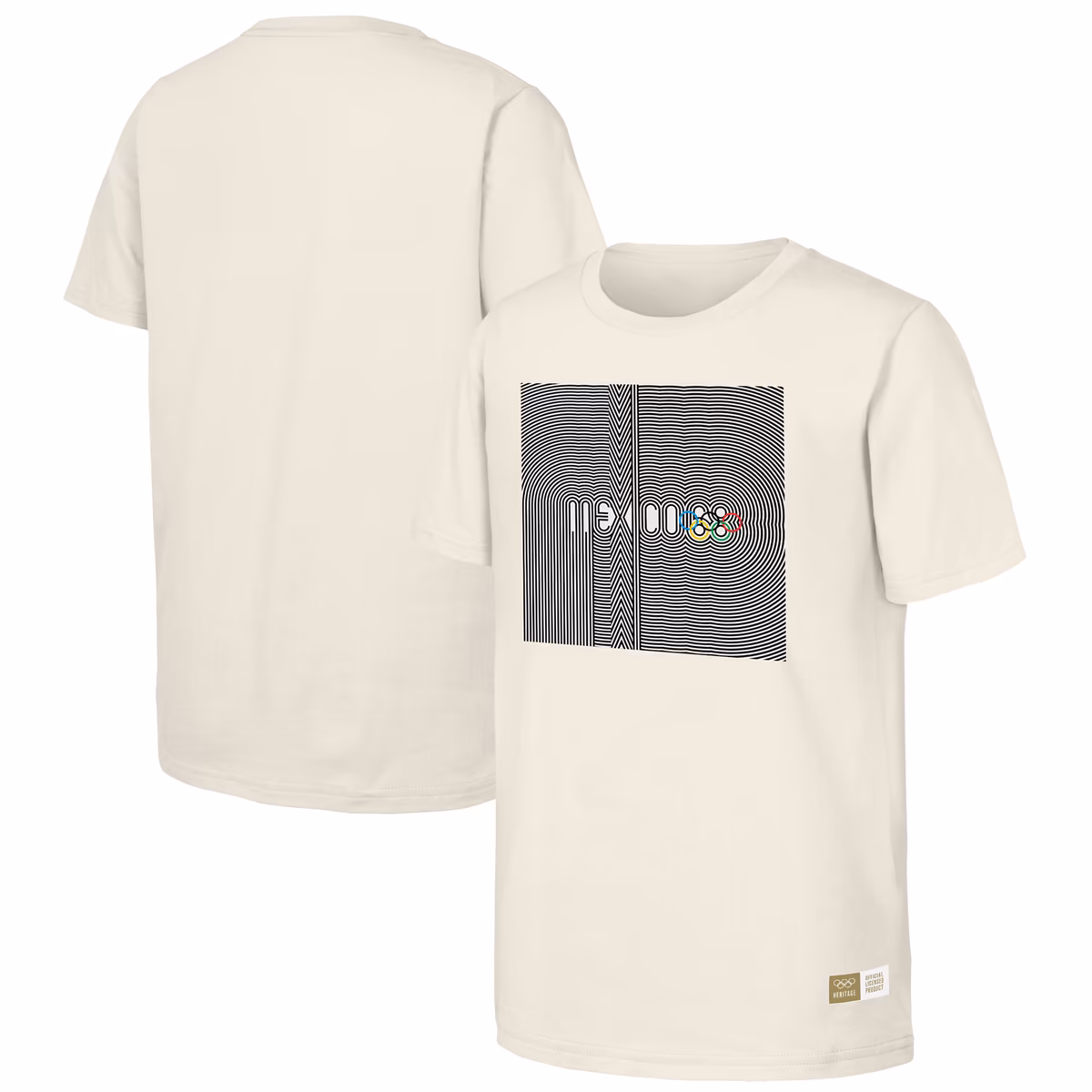 Men's  Natural 1968 Mexico Games Olympic Heritage T-Shirt