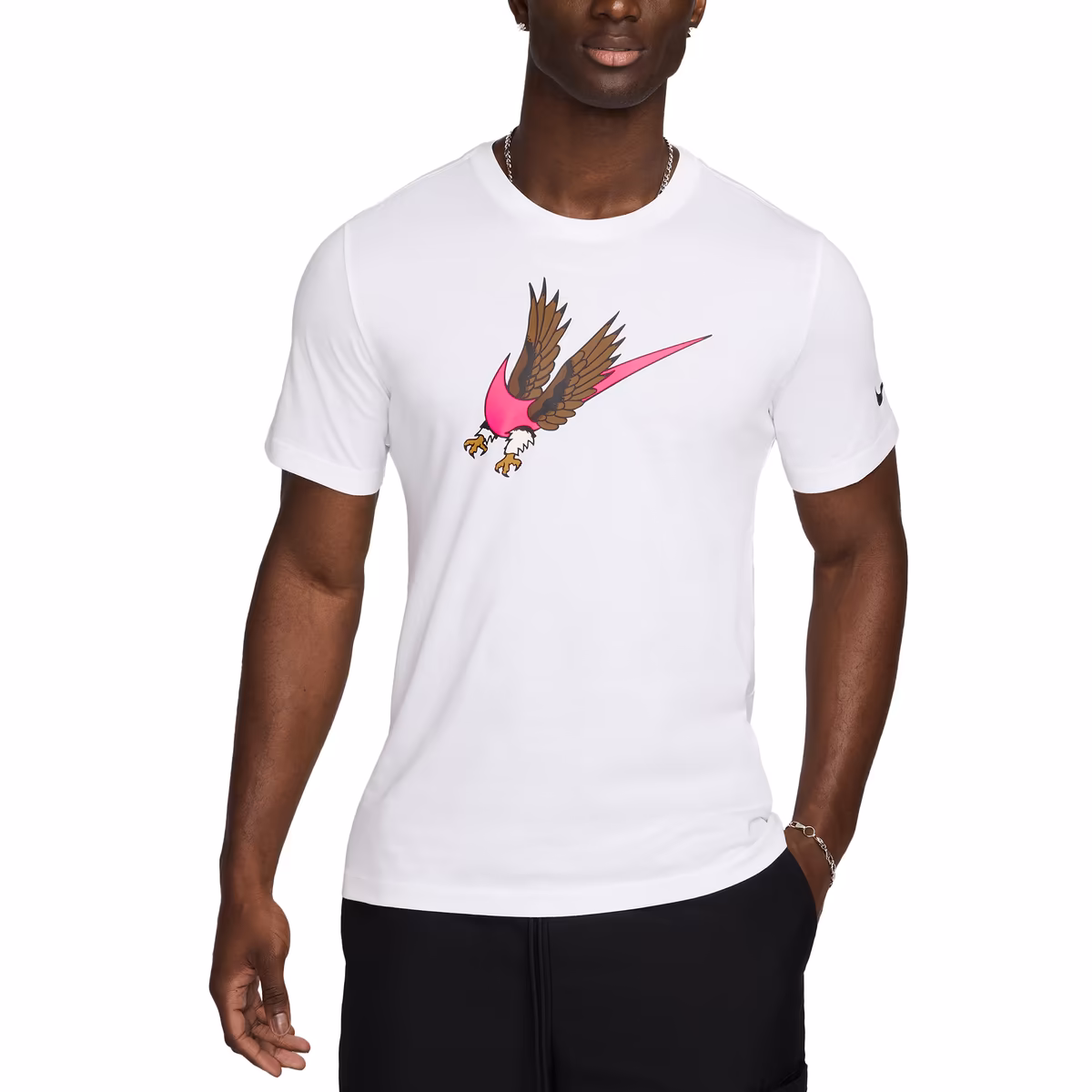 Men's Nike White Team USA Eagle Club T-Shirt