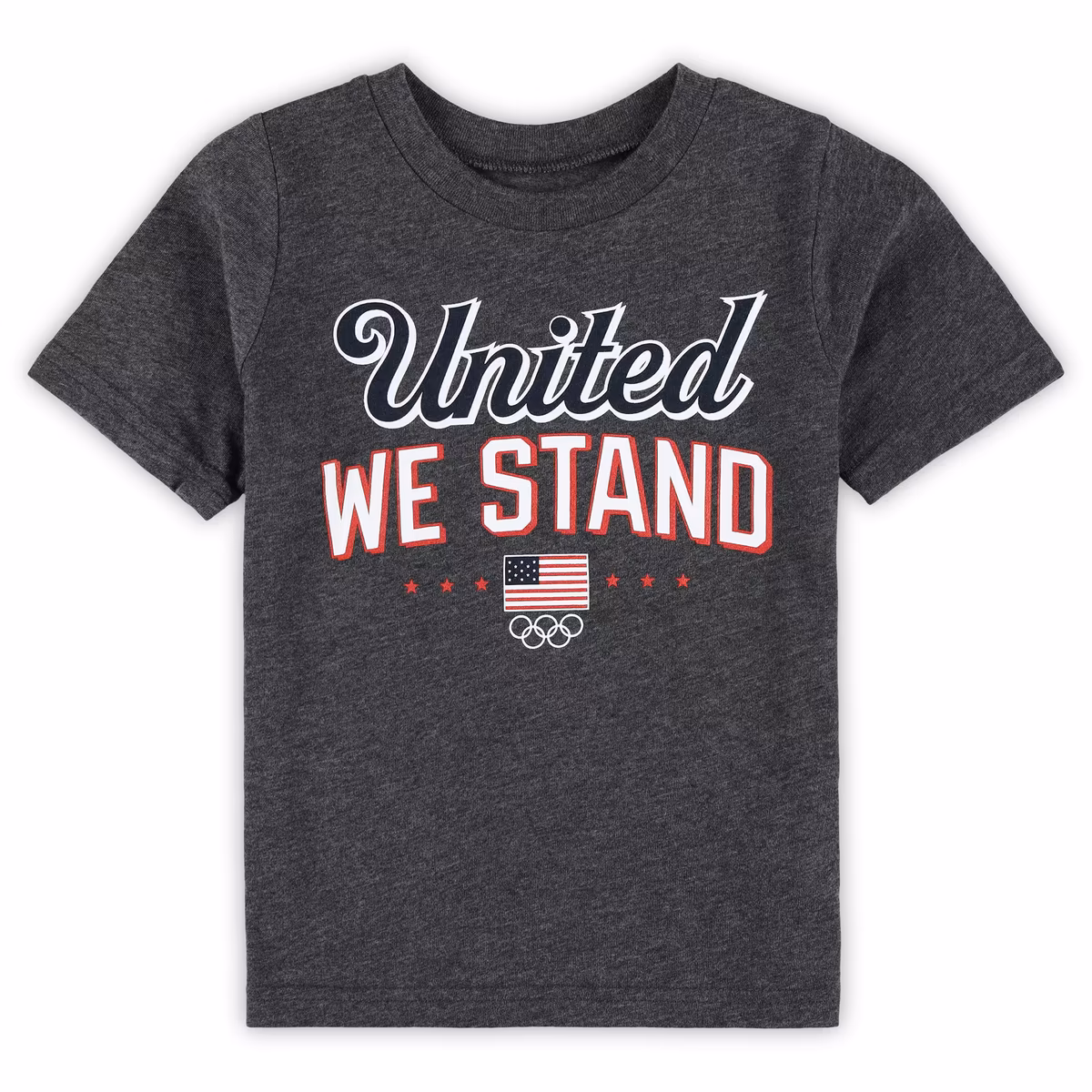 Toddler Heather Charcoal Team USA Victory T-Shirt 1 Toddler Heather Charcoal Team USA Victory T-Shirt